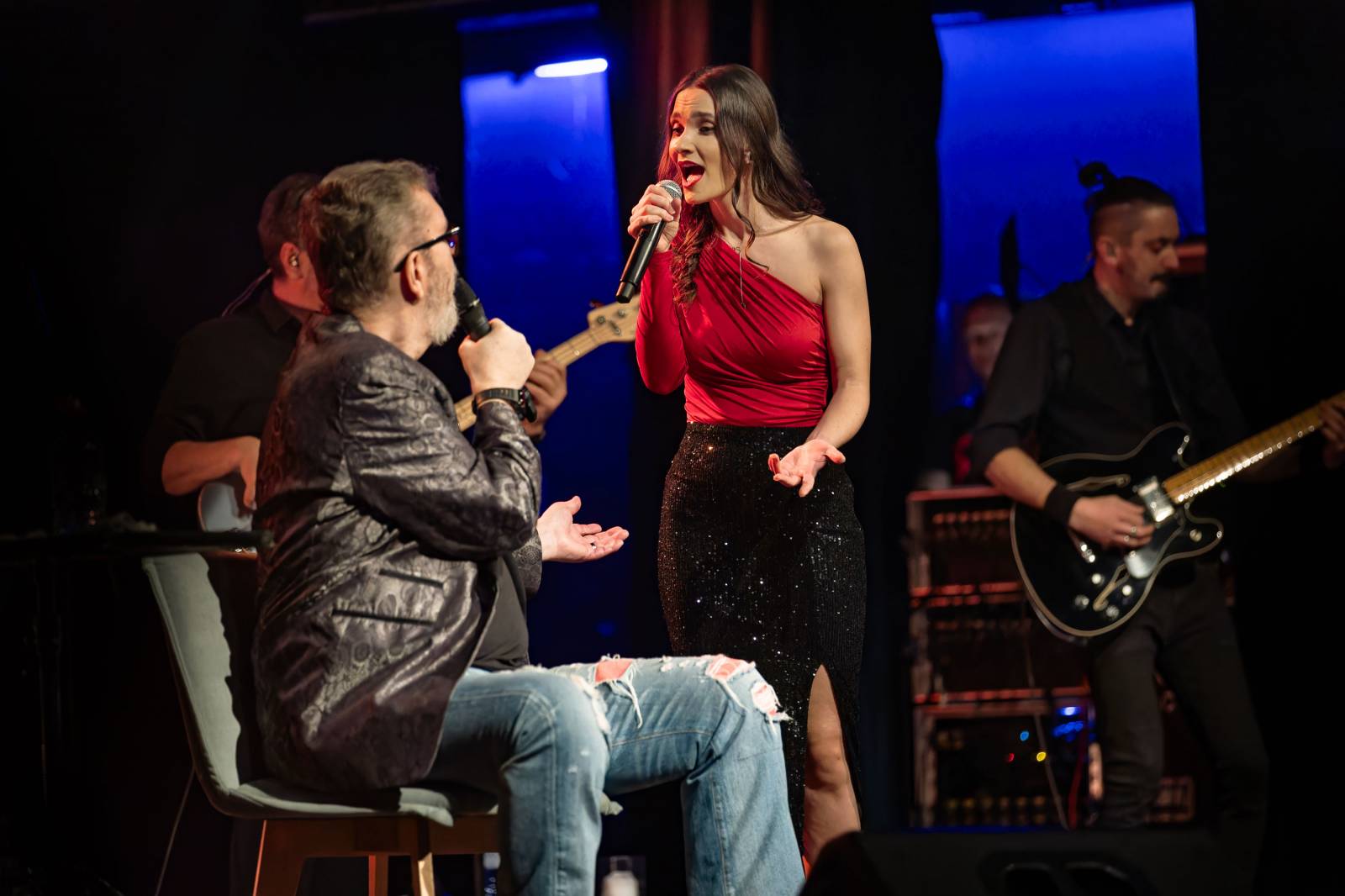 Richard Müller vyprodal pražskou Hybernii, koncert odehrál vsedě