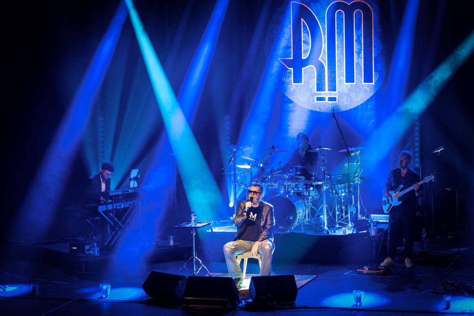 Richard Müller vyprodal pražskou Hybernii, koncert odehrál vsedě