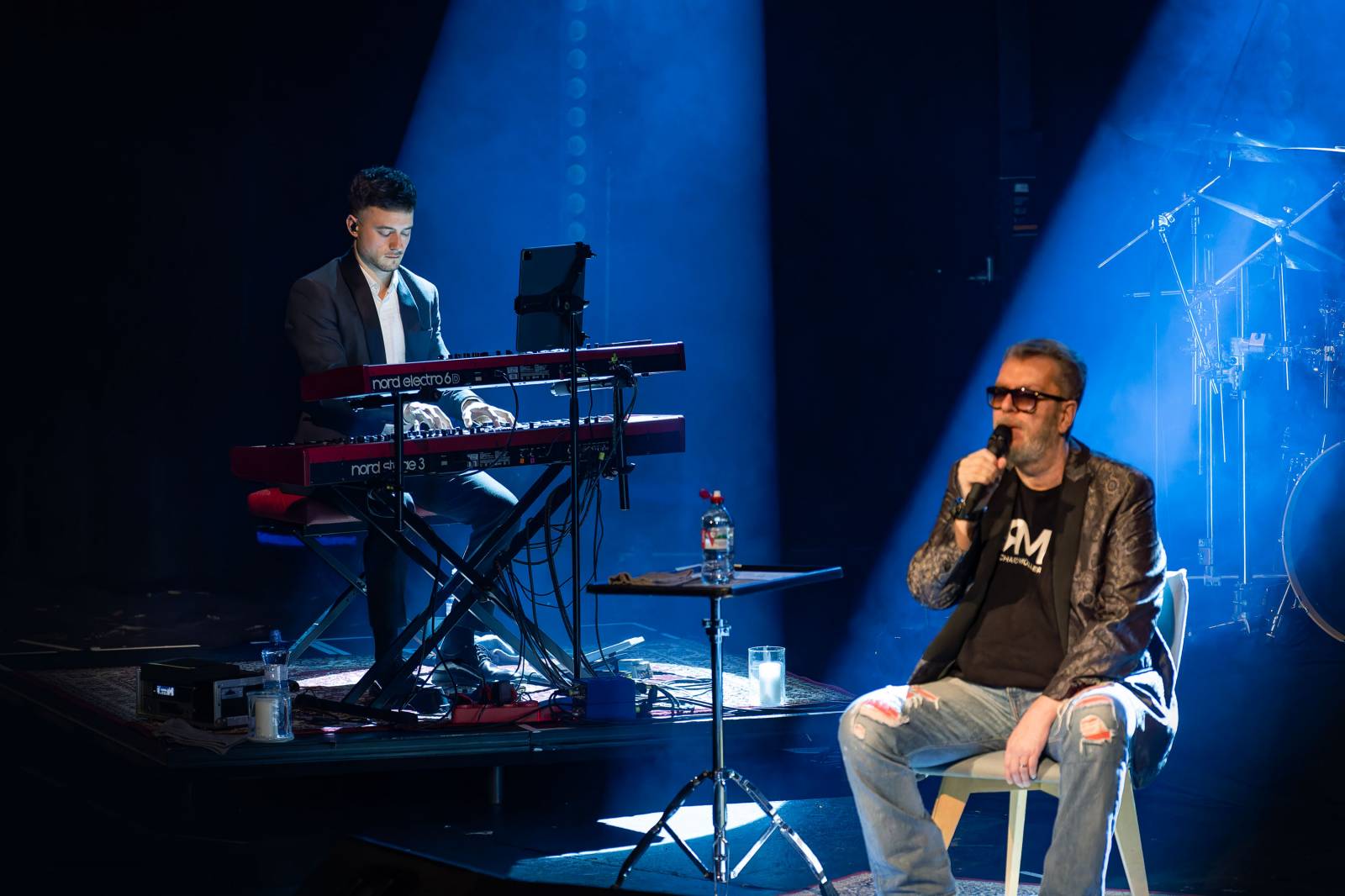 Richard Müller vyprodal pražskou Hybernii, koncert odehrál vsedě