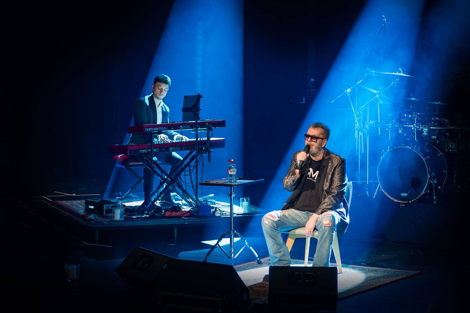 Richard Müller vyprodal pražskou Hybernii, koncert odehrál vsedě