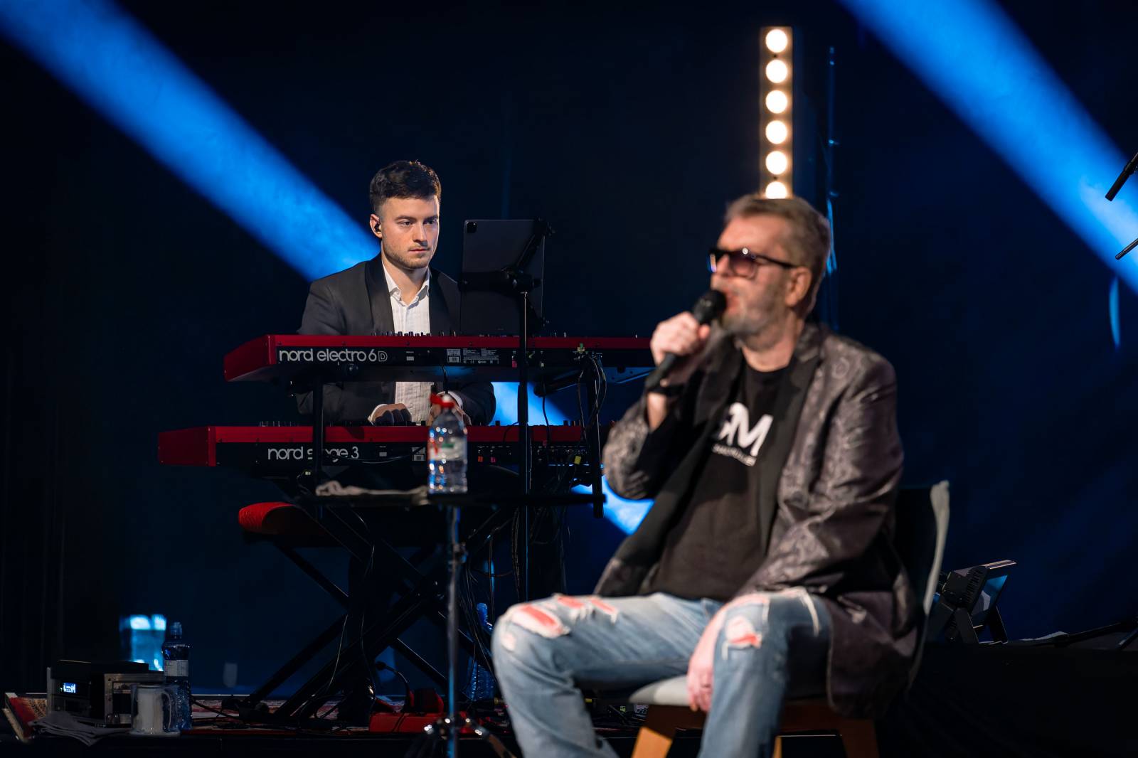 Richard Müller vyprodal pražskou Hybernii, koncert odehrál vsedě