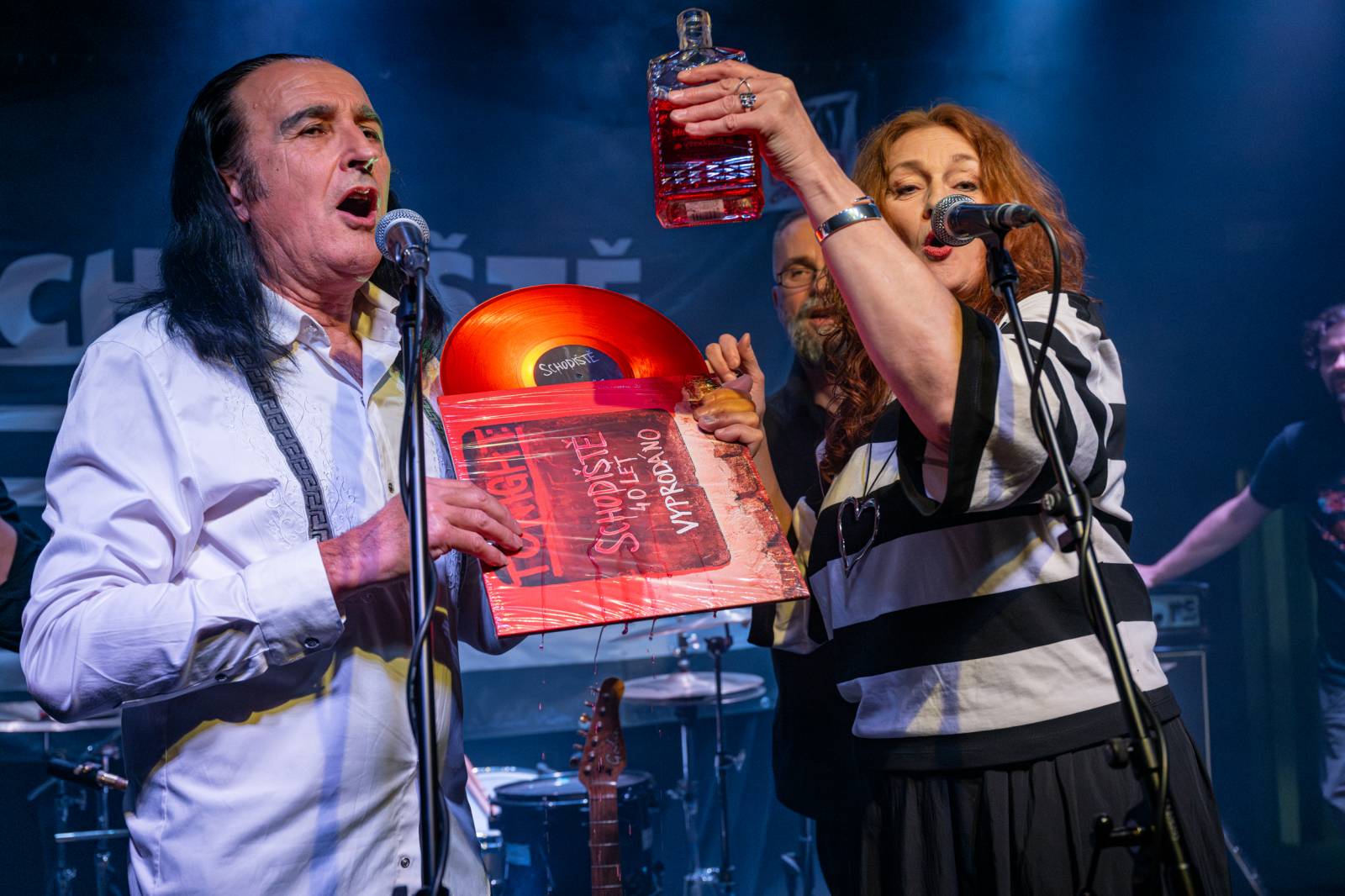 Schodiště slavilo čtyřicítku, v Malostranské besedě pokřtilo druhou polovinu výročního alba