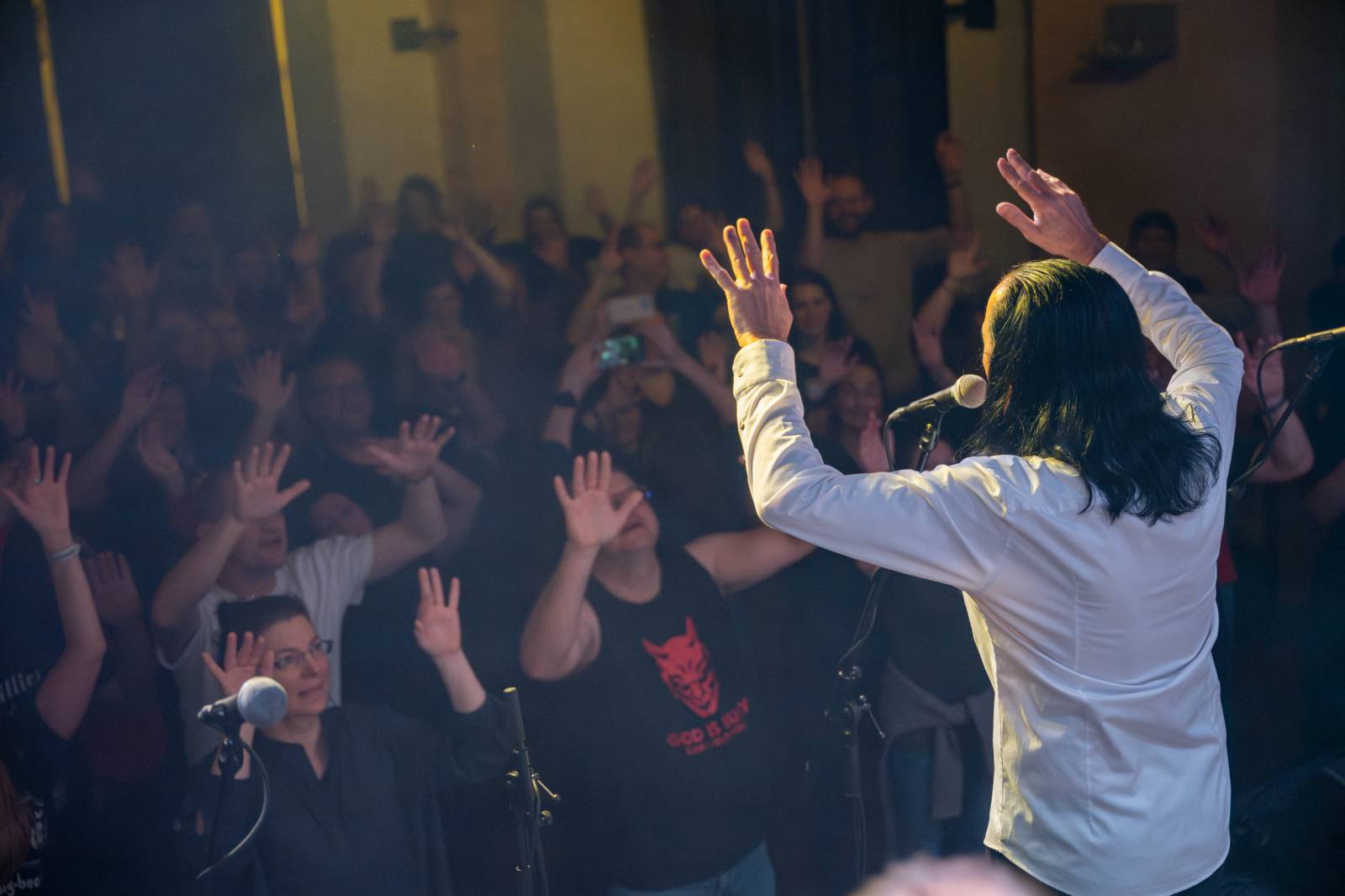 Schodiště slavilo čtyřicítku, v Malostranské besedě pokřtilo druhou polovinu výročního alba