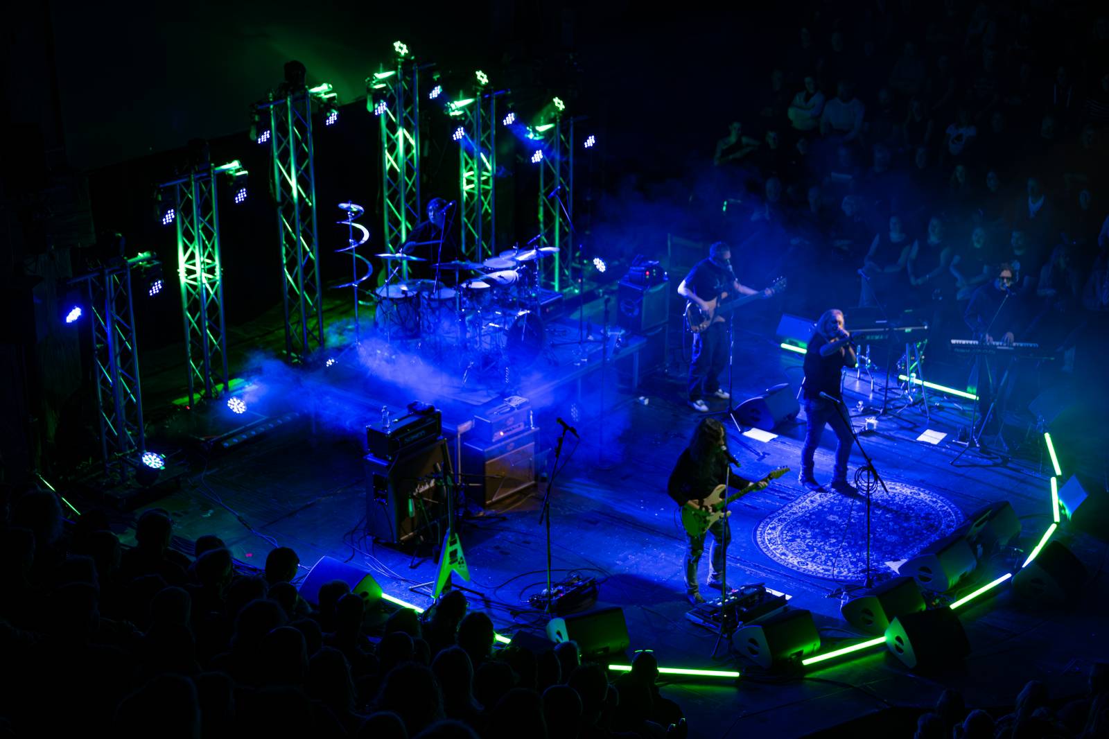 Kamil Střihavka oslavil v Rock Opeře šedesátiny, gratulovali mu Michal Pavlíček, Bára Basiková, Ota Balage i David Koller