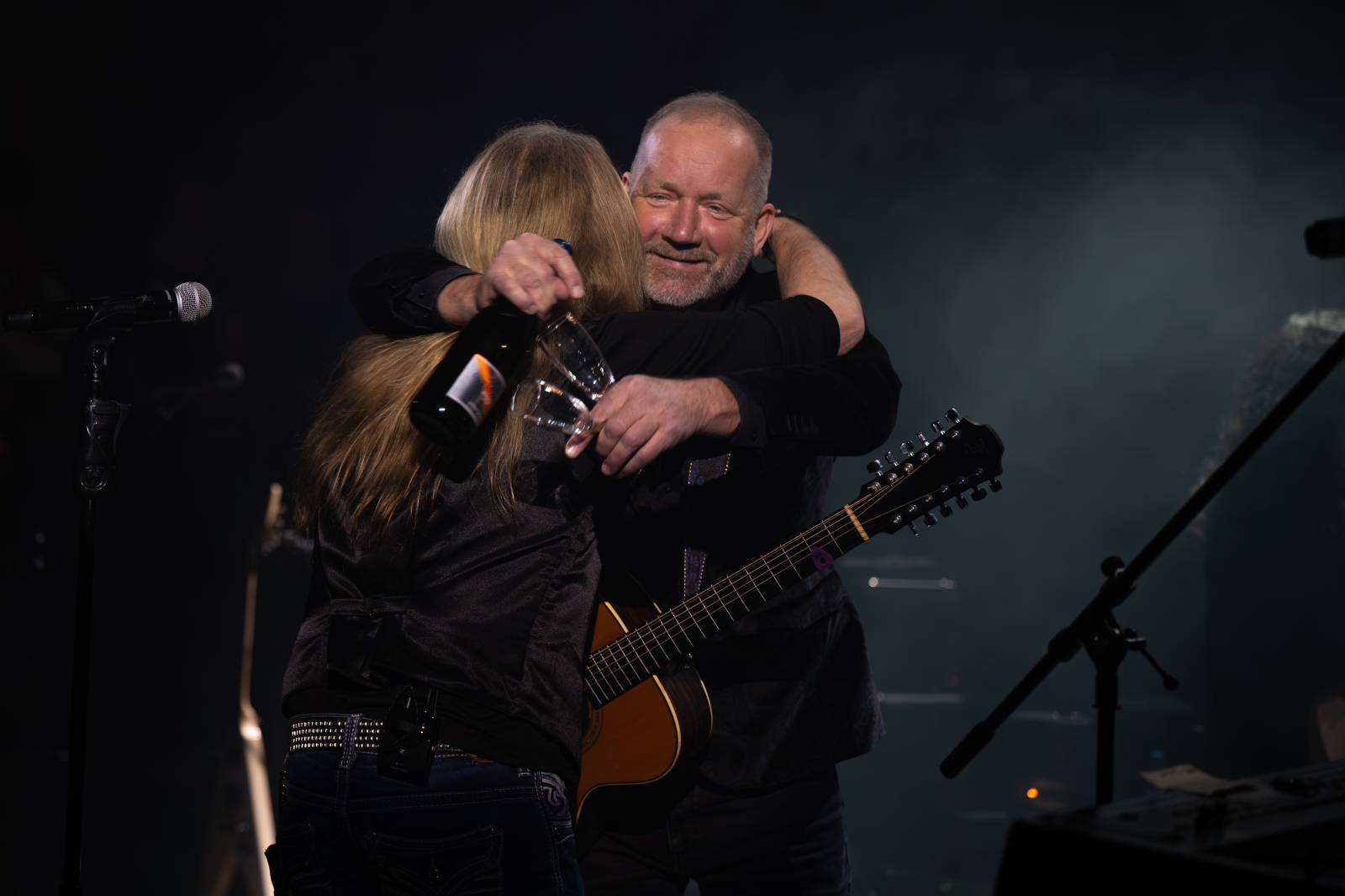 Kamil Střihavka oslavil v Rock Opeře šedesátiny, gratulovali mu Michal Pavlíček, Bára Basiková, Ota Balage i David Koller