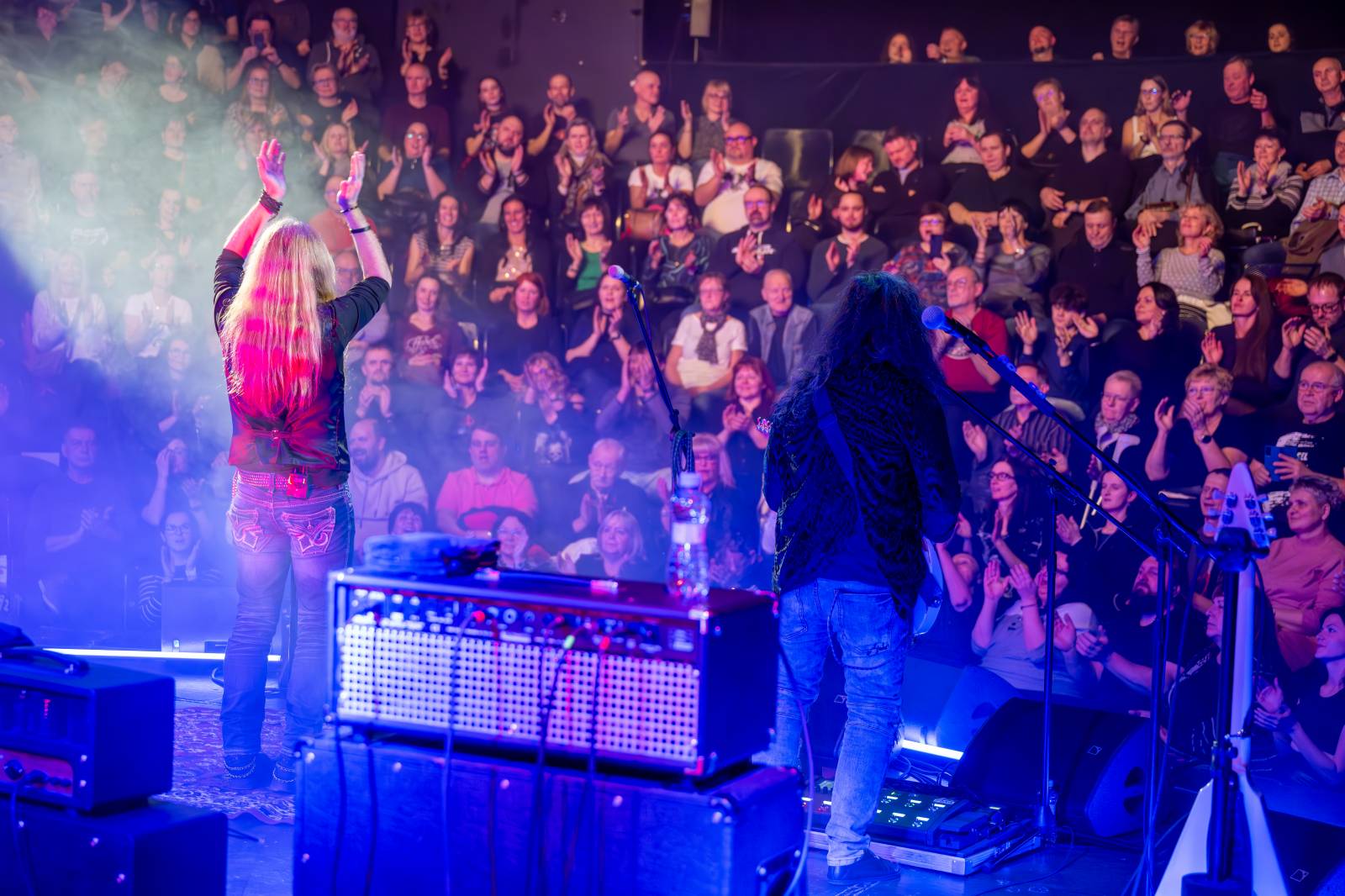 Kamil Střihavka oslavil v Rock Opeře šedesátiny, gratulovali mu Michal Pavlíček, Bára Basiková, Ota Balage i David Koller