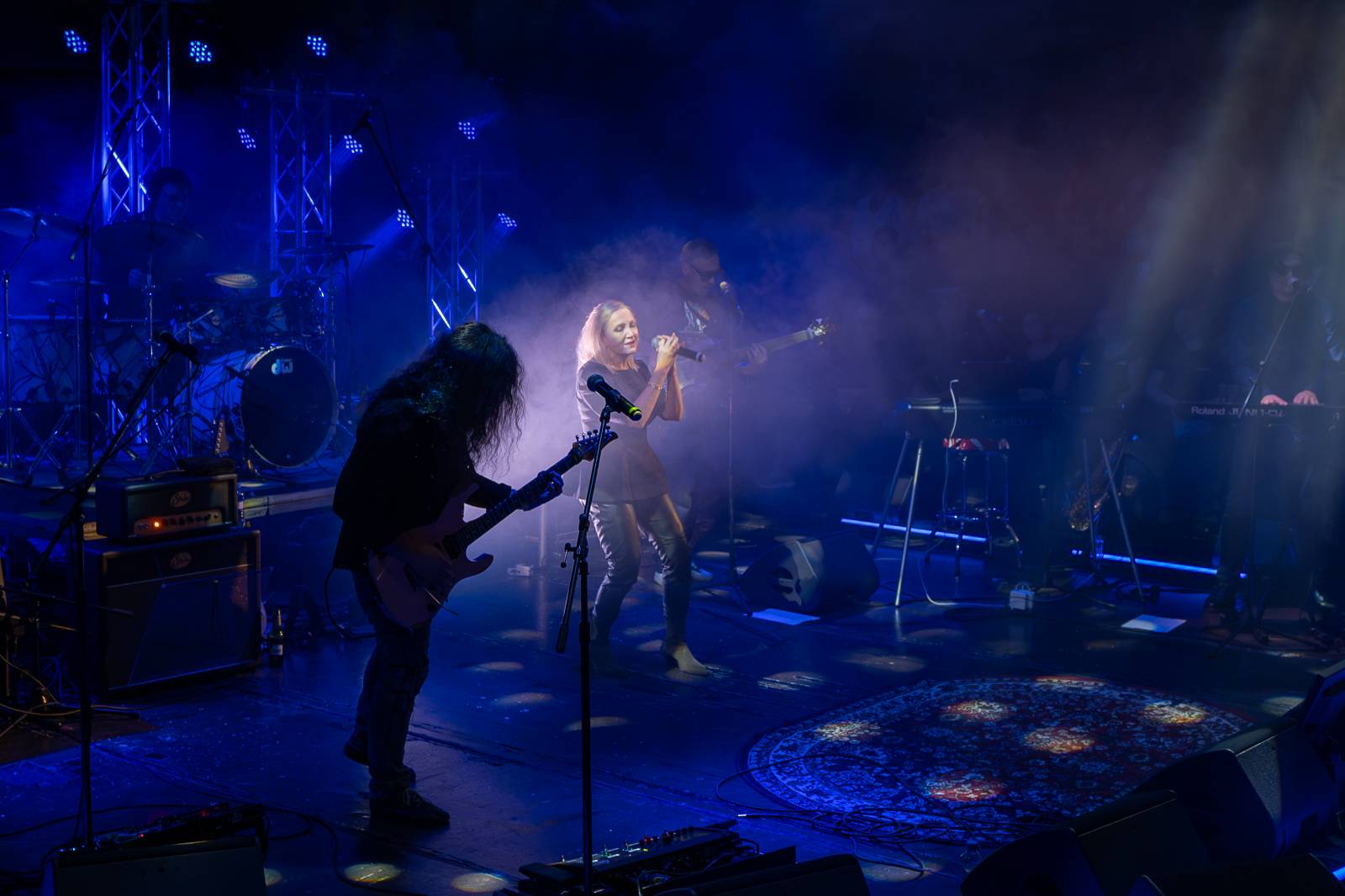 Kamil Střihavka oslavil v Rock Opeře šedesátiny, gratulovali mu Michal Pavlíček, Bára Basiková, Ota Balage i David Koller