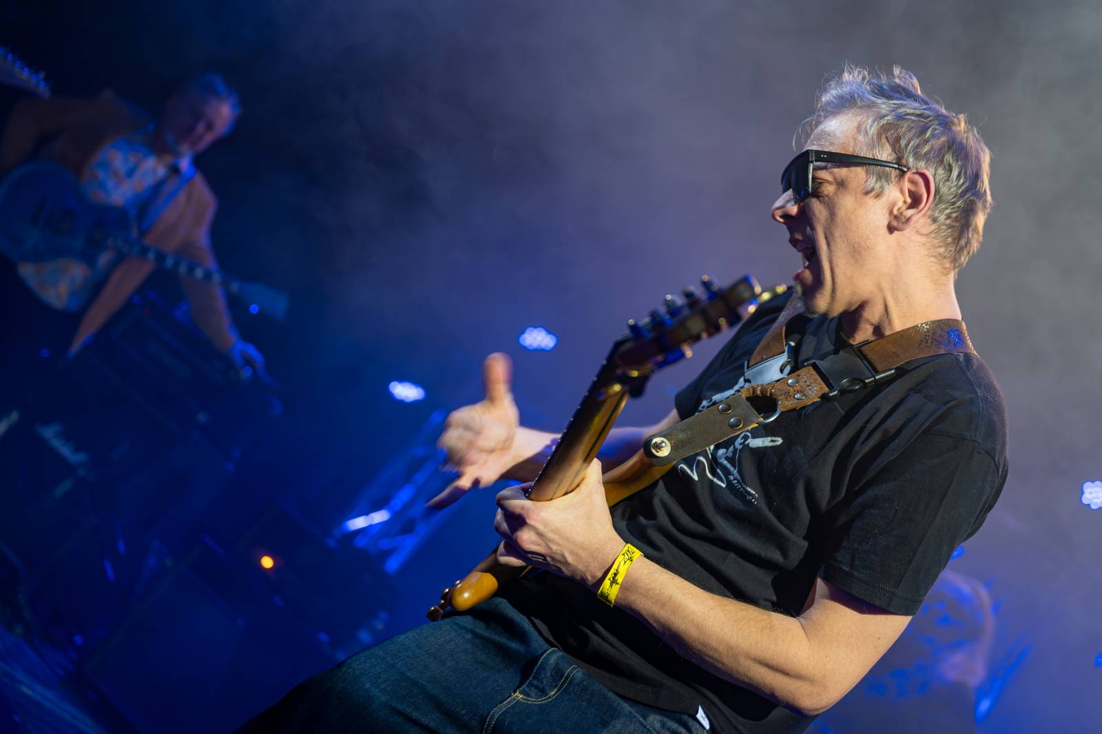 Kamil Střihavka oslavil v Rock Opeře šedesátiny, gratulovali mu Michal Pavlíček, Bára Basiková, Ota Balage i David Koller