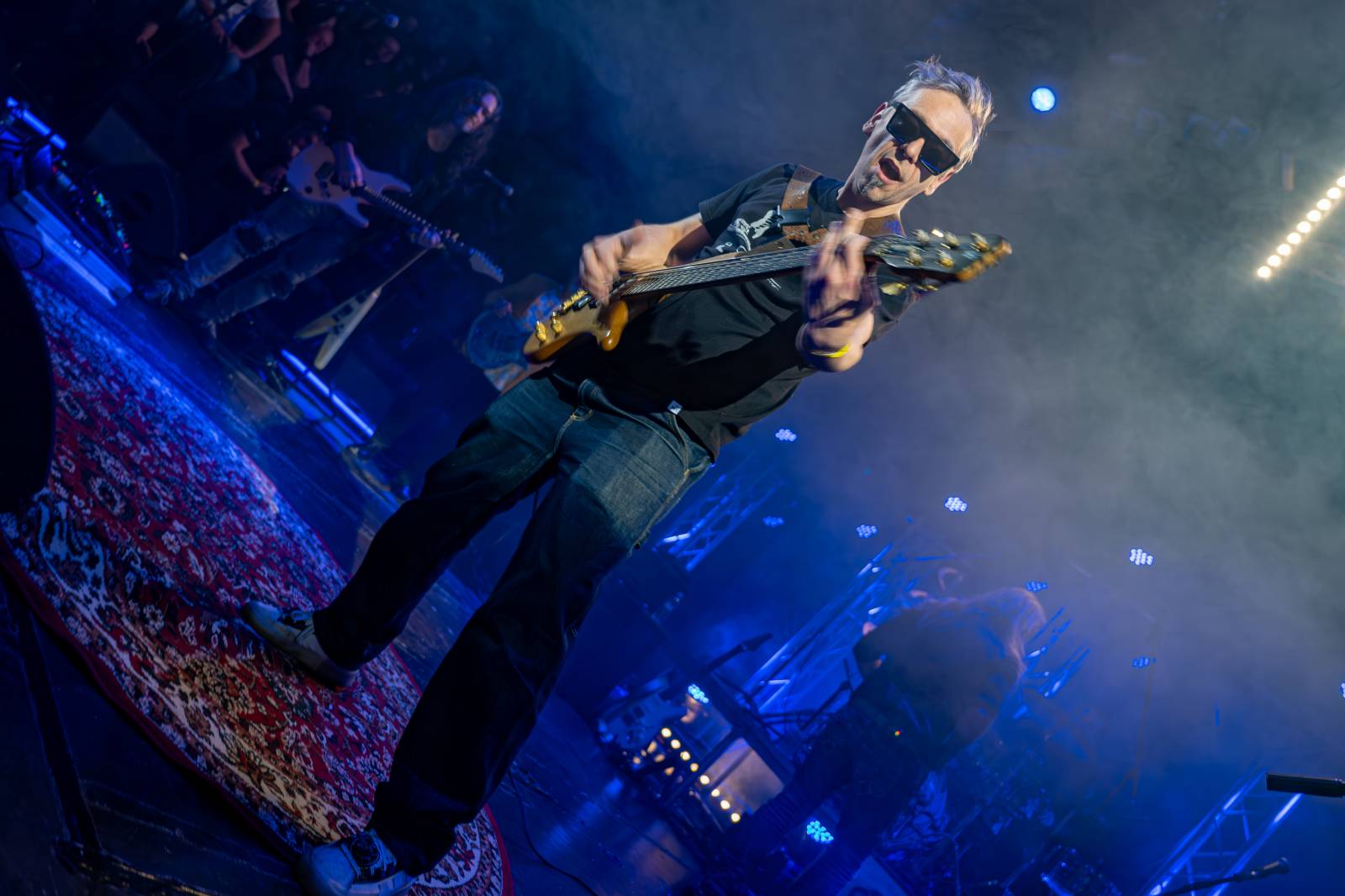 Kamil Střihavka oslavil v Rock Opeře šedesátiny, gratulovali mu Michal Pavlíček, Bára Basiková, Ota Balage i David Koller