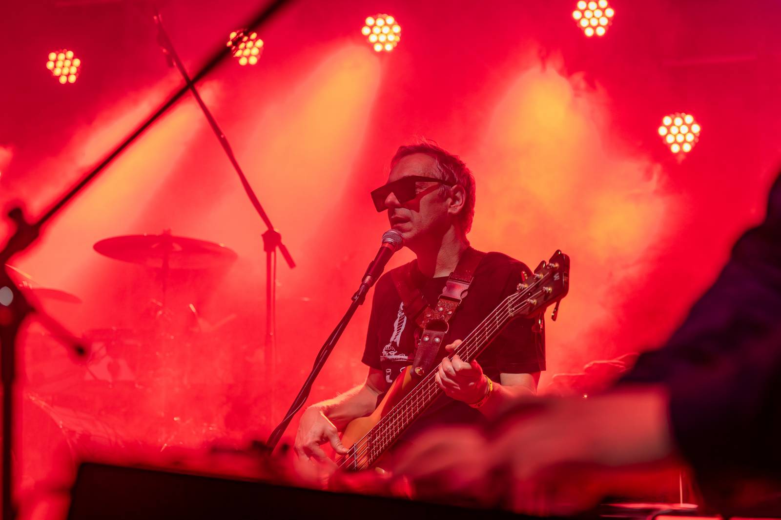 Kamil Střihavka oslavil v Rock Opeře šedesátiny, gratulovali mu Michal Pavlíček, Bára Basiková, Ota Balage i David Koller