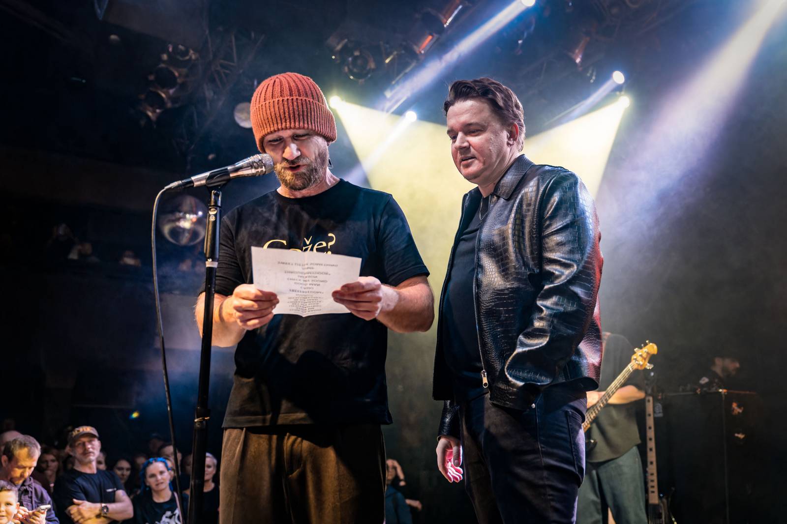 Portless představili v Lucerna Music Baru nové album, pokřtili ho Jiří Mádl s Petrem Kolečkem