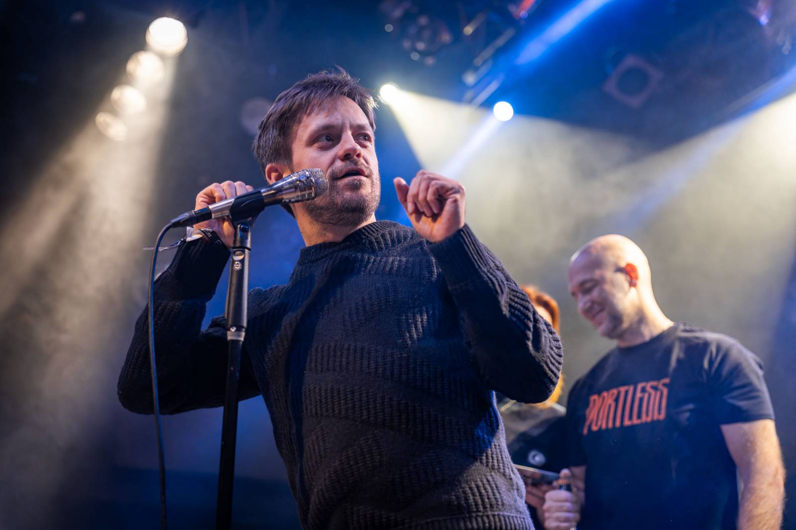 Portless představili v Lucerna Music Baru nové album, pokřtili ho Jiří Mádl s Petrem Kolečkem