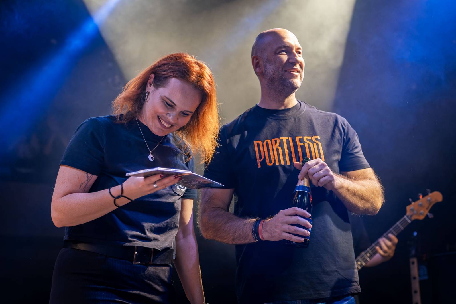 Portless představili v Lucerna Music Baru nové album, pokřtili ho Jiří Mádl s Petrem Kolečkem