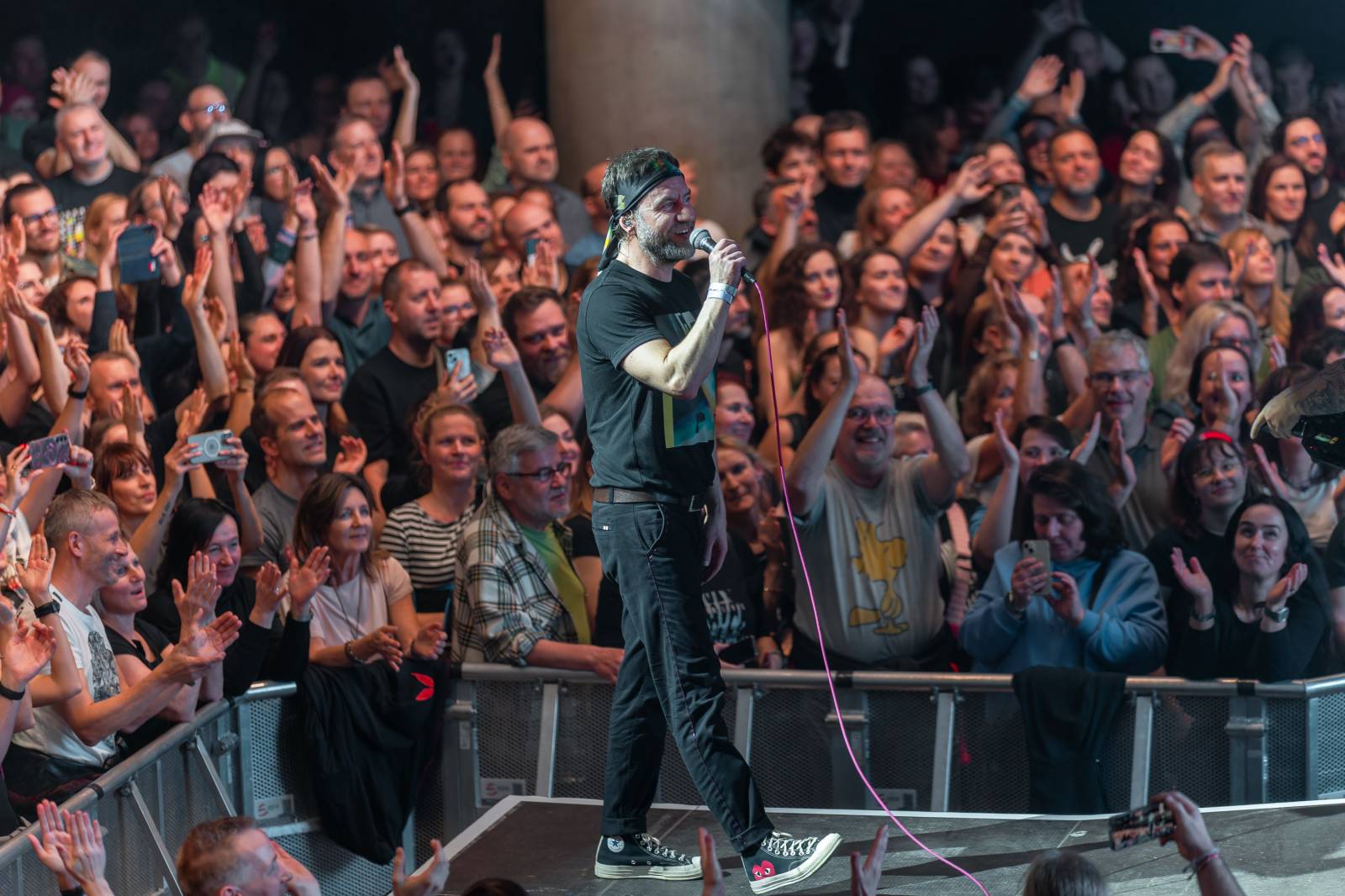 Tata Bojs řádili ve Foru Karlín, pokřtili i nové EP