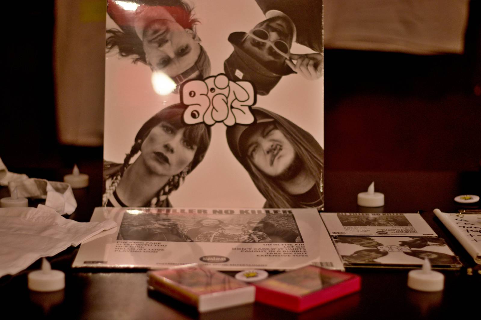 Energičtí Baits vystoupili v pražském Rock Café, podpořili je domácí Cold Meat Party