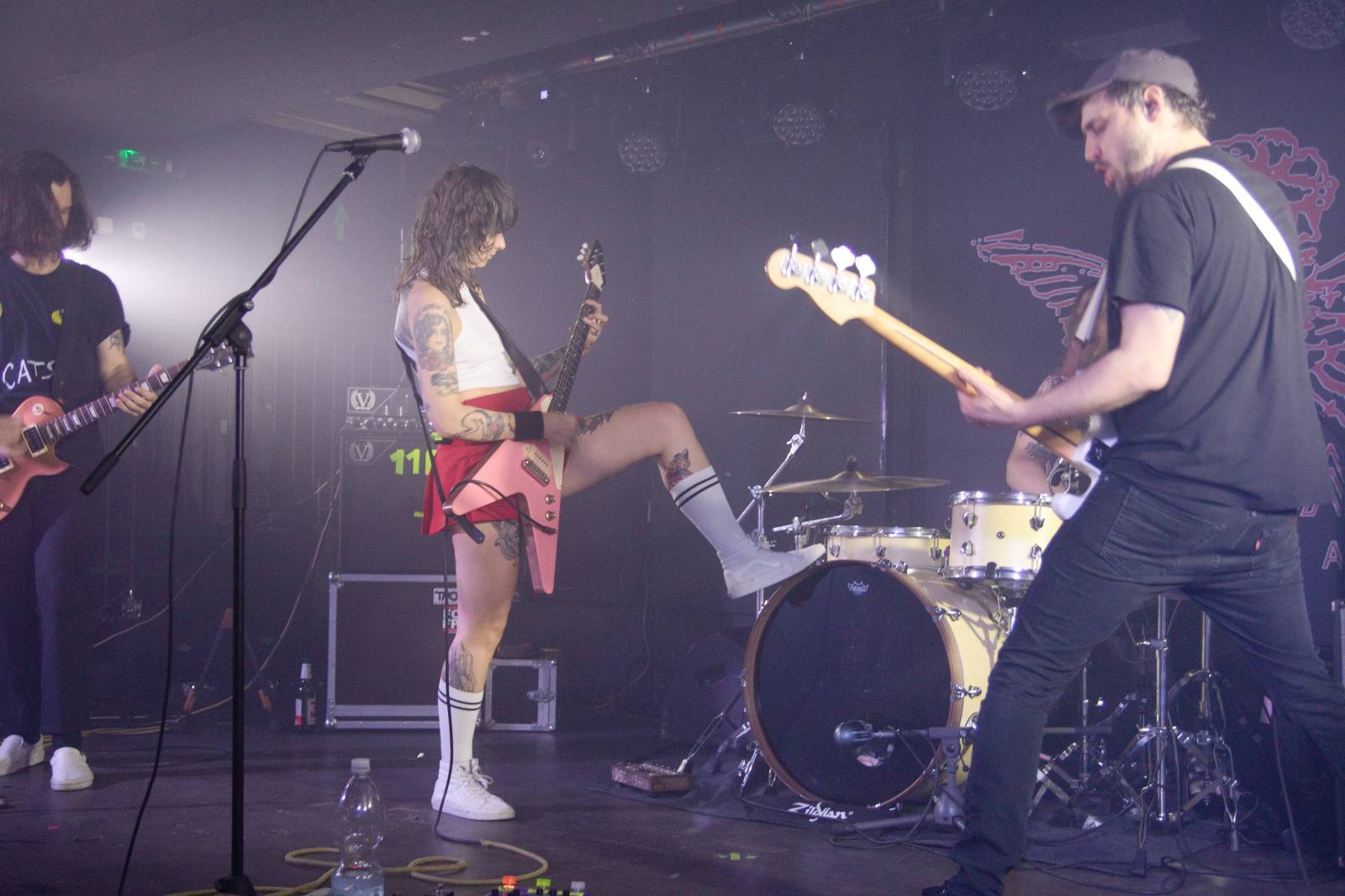 Energičtí Baits vystoupili v pražském Rock Café, podpořili je domácí Cold Meat Party