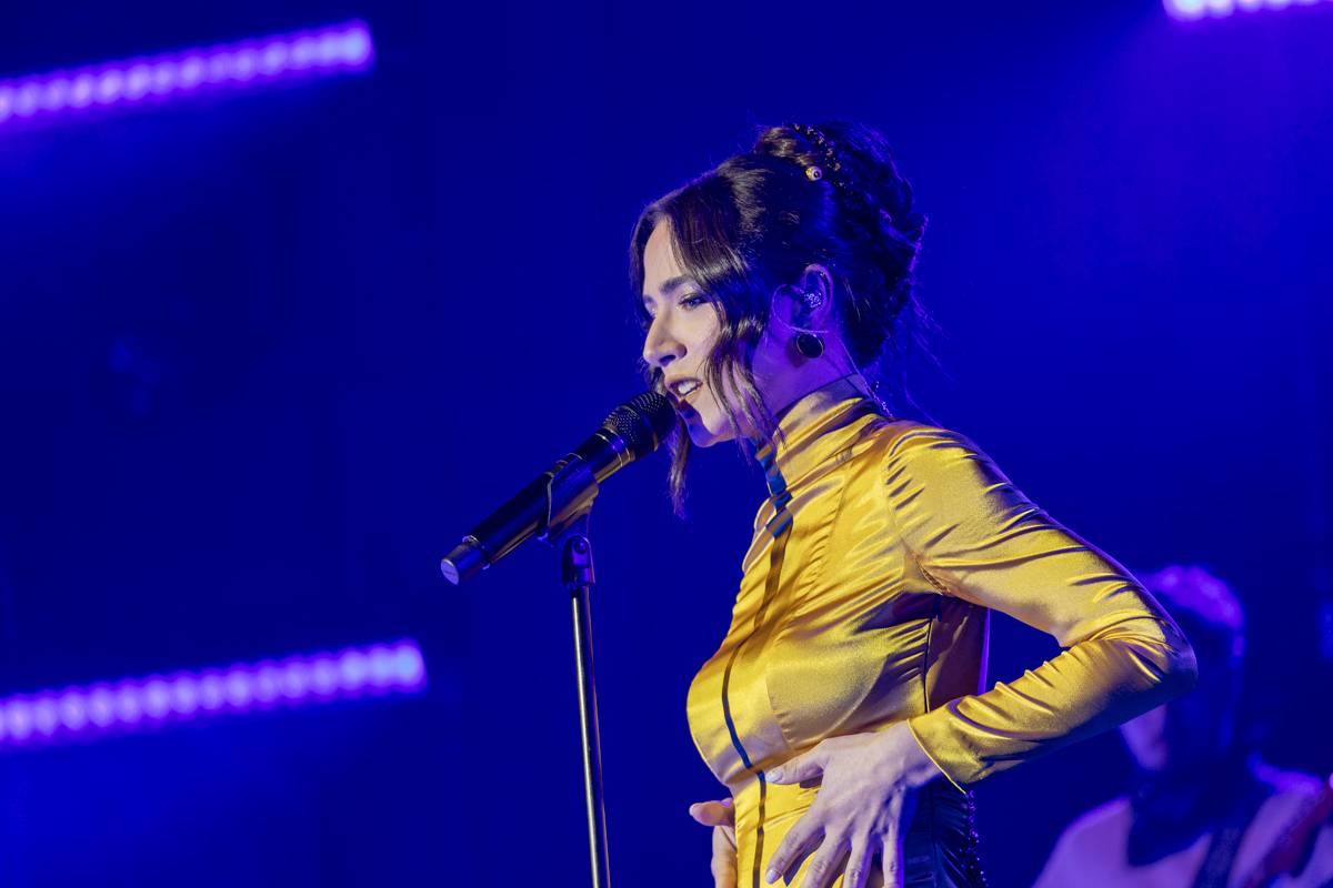 Eva Burešová rozezpívala Forum Karlín, plný sál ji dojal k slzám