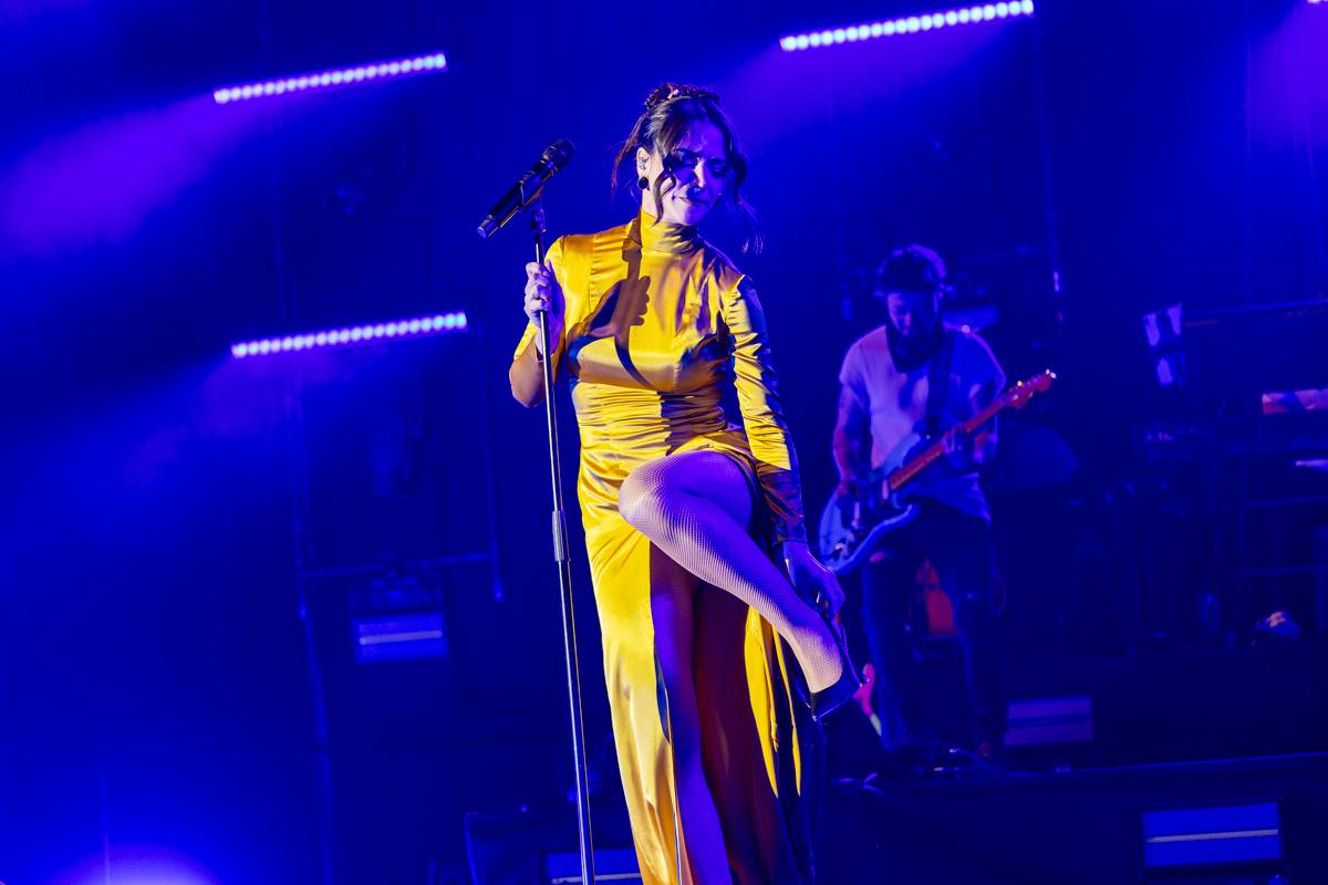 Eva Burešová rozezpívala Forum Karlín, plný sál ji dojal k slzám