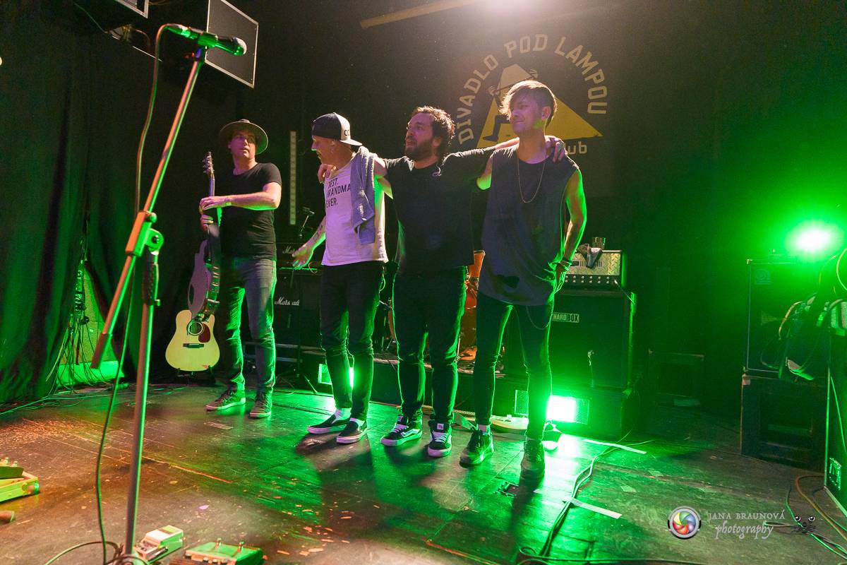 Imodium rozezpívalo Plzeň, doprovodila ho tříčlenná parta Anteater