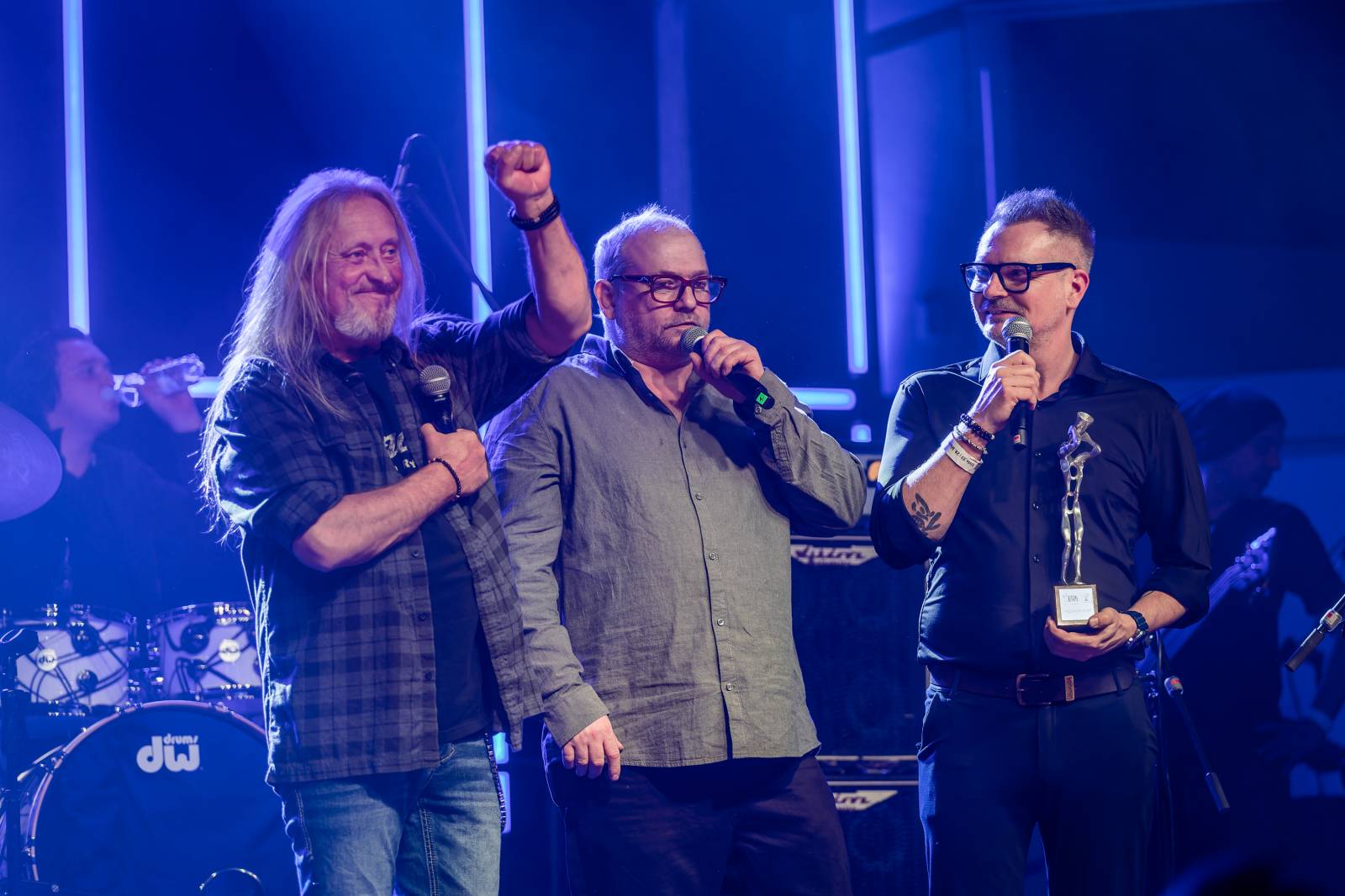 Žebřík poznal vítěze 33. ročníku. Ceny si převzali Chinaski, Monkey Business, Marpo či festival Rock for People