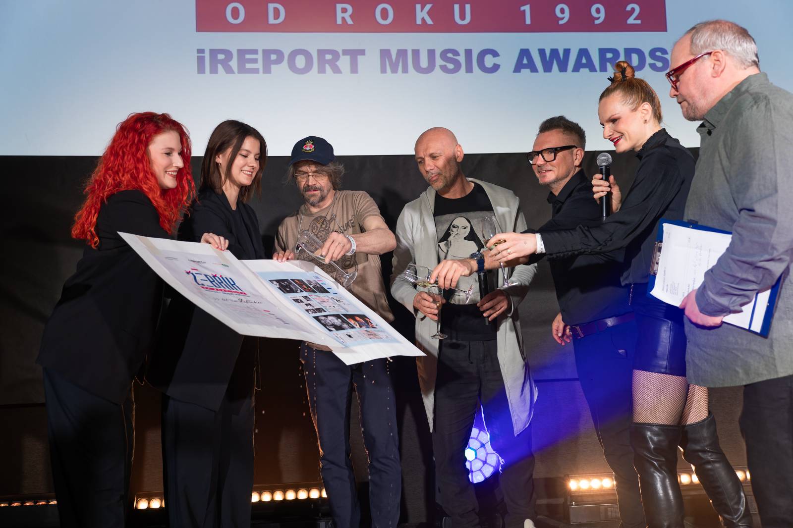 Žebřík poznal vítěze 33. ročníku. Ceny si převzali Chinaski, Monkey Business, Marpo či festival Rock for People