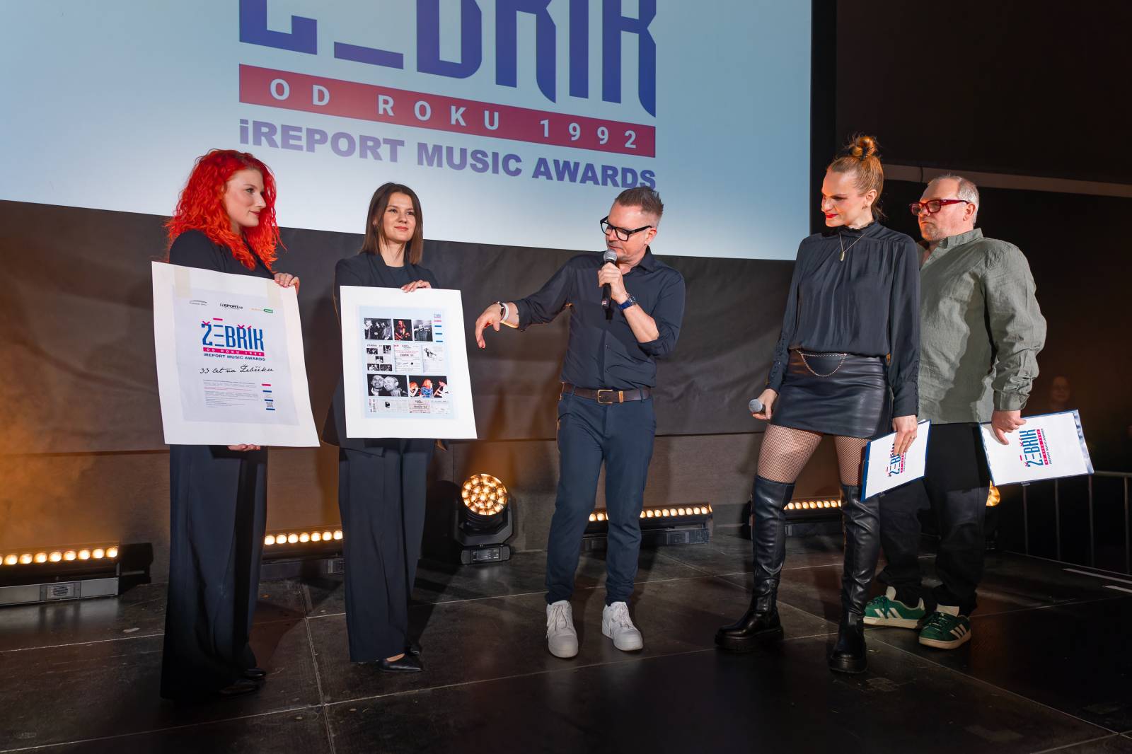 Žebřík poznal vítěze 33. ročníku. Ceny si převzali Chinaski, Monkey Business, Marpo či festival Rock for People