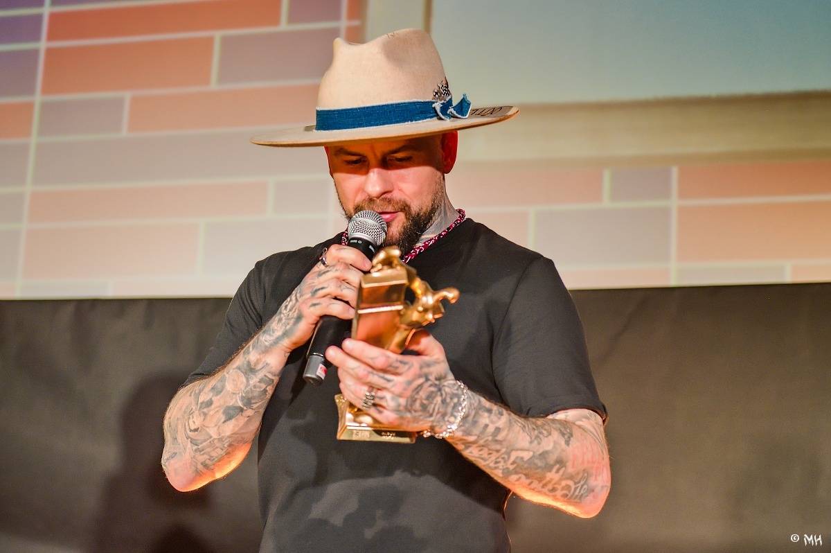 Žebřík oslavil Kristova léta s Rockovým Ježíšem Kamilem Střihavkou. Vystoupili také Marpo a Pan Lynx