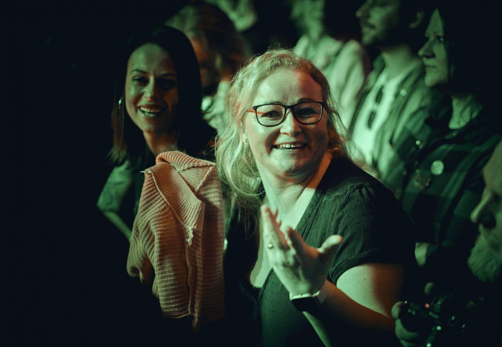 Na Žebříku s oceněnými. Takhle se radovali Michal Hrůza, Rybičky 48, Marpo i Matěj Ruppert