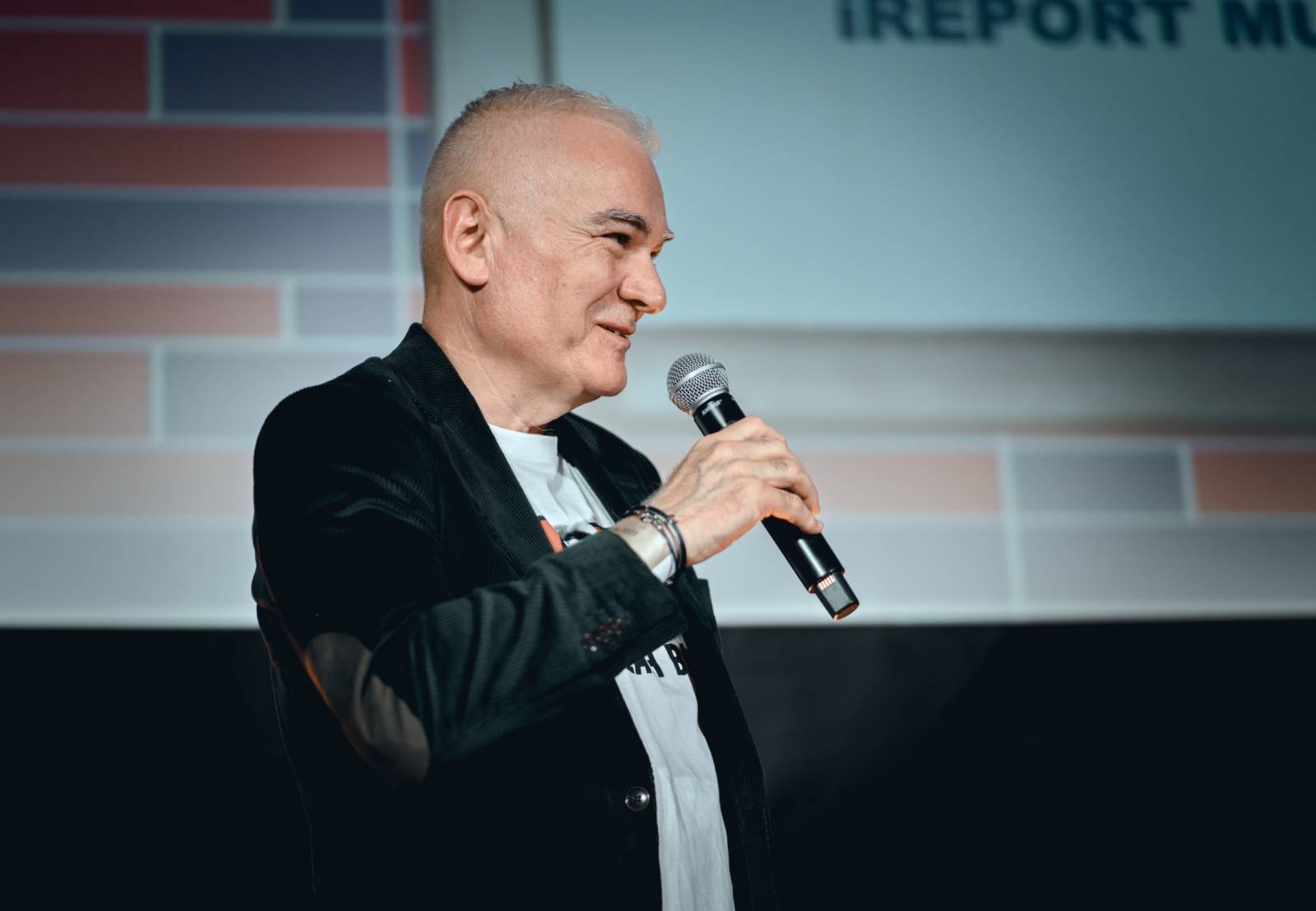 Na Žebříku s oceněnými. Takhle se radovali Michal Hrůza, Rybičky 48, Marpo i Matěj Ruppert