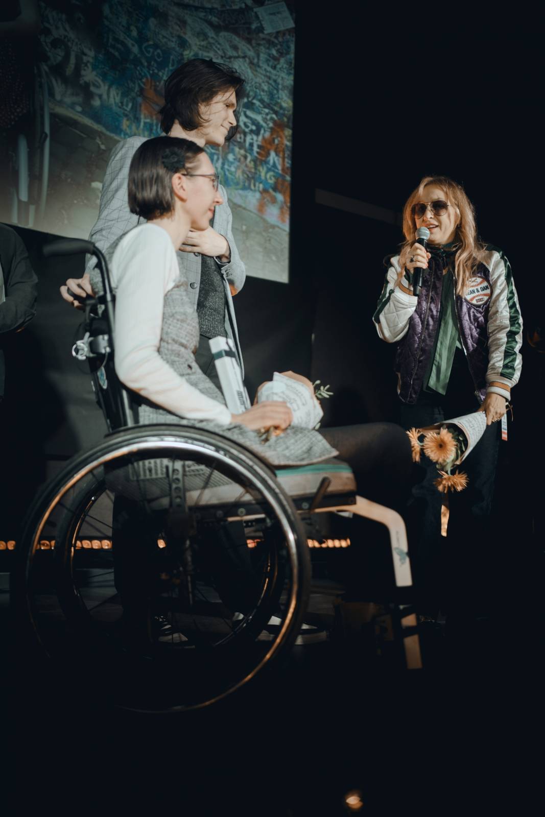 Na Žebříku s oceněnými. Takhle se radovali Michal Hrůza, Rybičky 48, Marpo i Matěj Ruppert