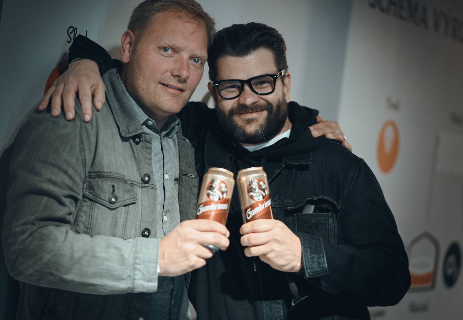 Na Žebříku s oceněnými. Takhle se radovali Michal Hrůza, Rybičky 48, Marpo i Matěj Ruppert