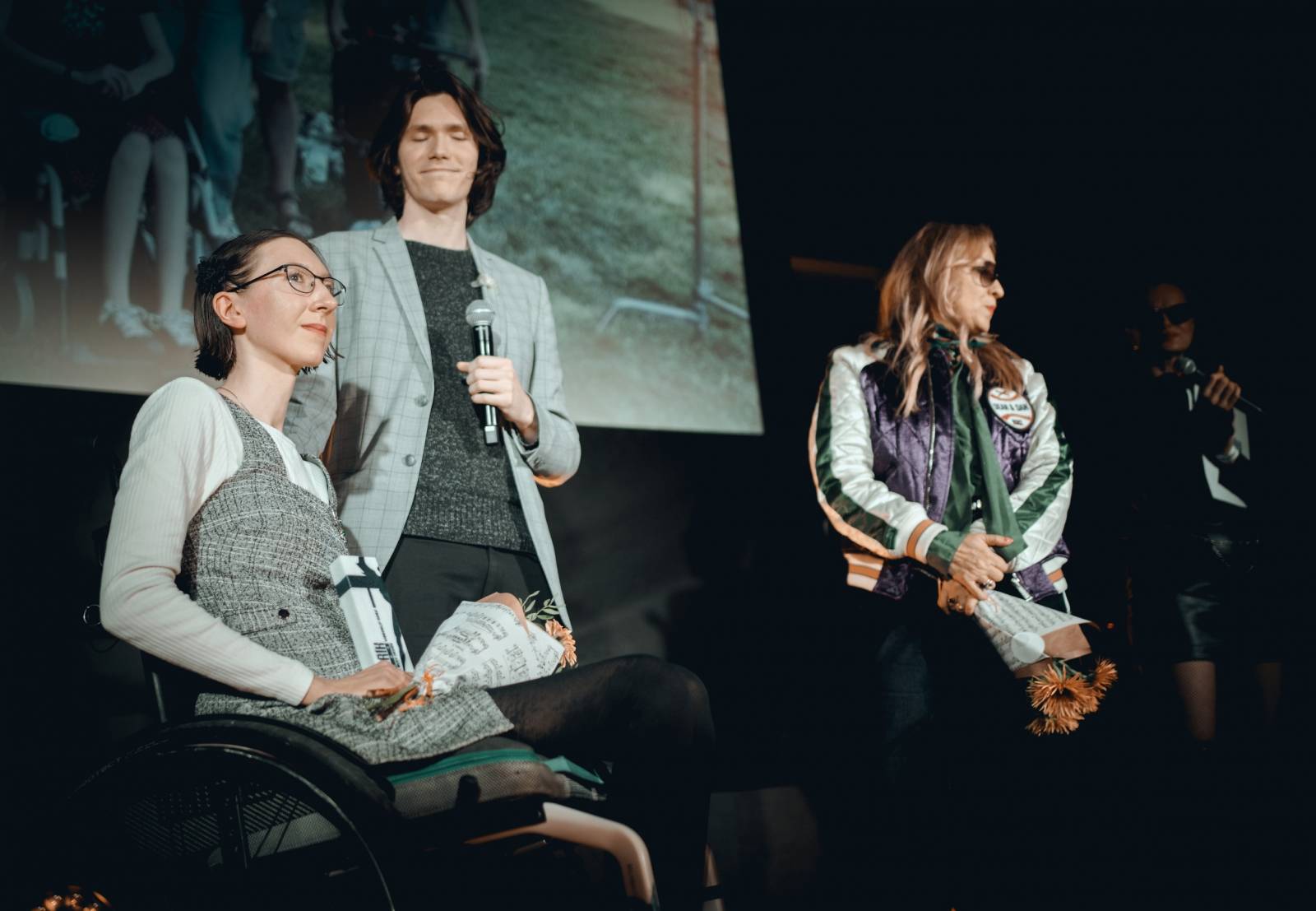 Na Žebříku s oceněnými. Takhle se radovali Michal Hrůza, Rybičky 48, Marpo i Matěj Ruppert