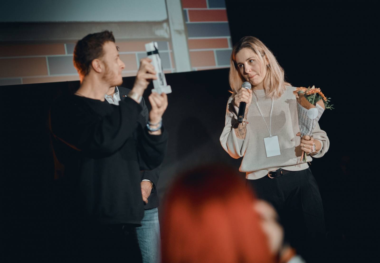 Na Žebříku s oceněnými. Takhle se radovali Michal Hrůza, Rybičky 48, Marpo i Matěj Ruppert