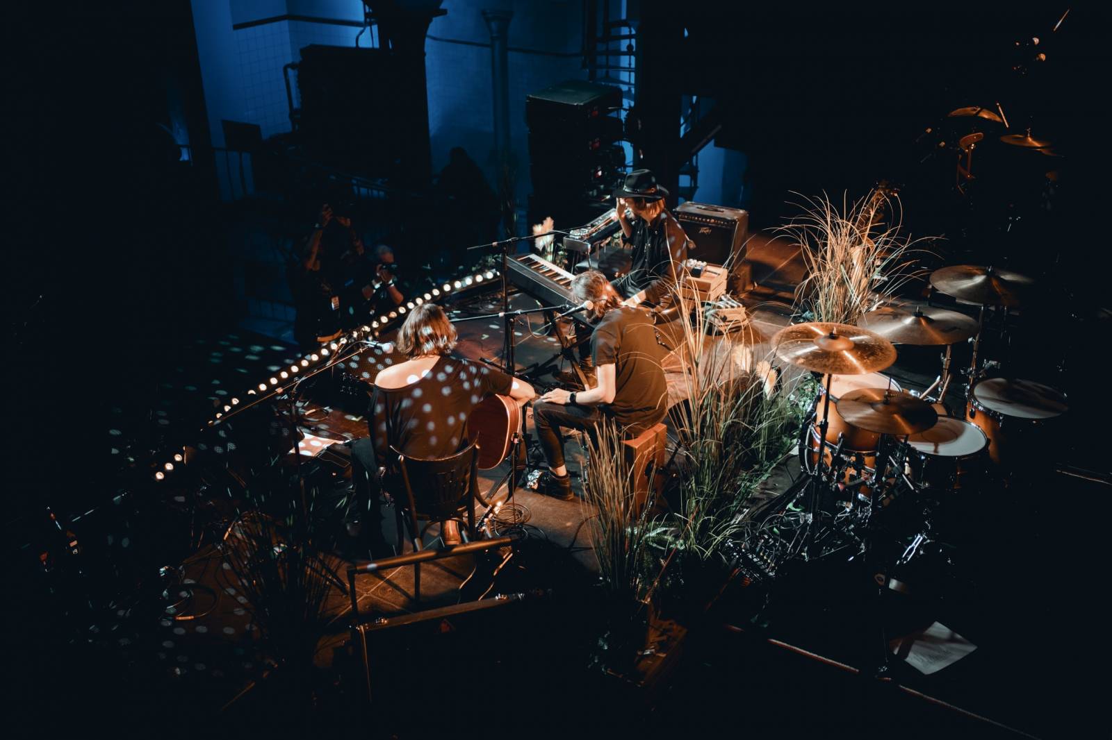 Na Žebříku s oceněnými. Takhle se radovali Michal Hrůza, Rybičky 48, Marpo i Matěj Ruppert