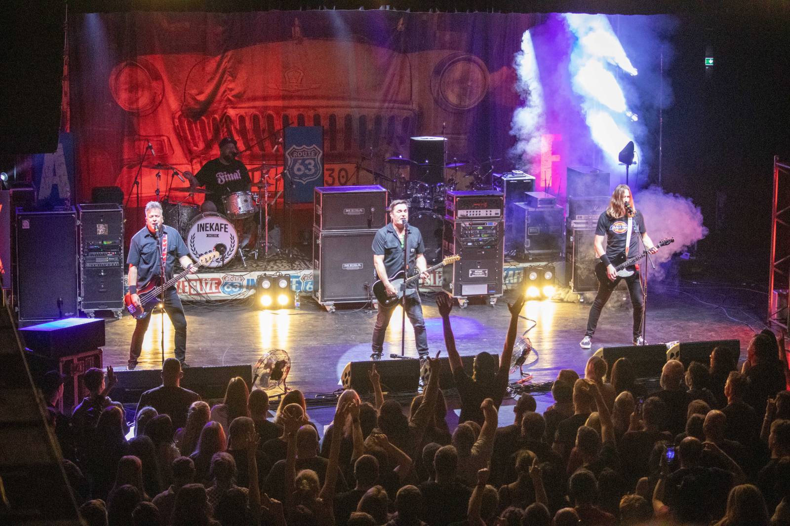 Inekafe a Horkýže slíže vyrazili na Route 66. V Českých Budějovicích si připili vlastním rumem