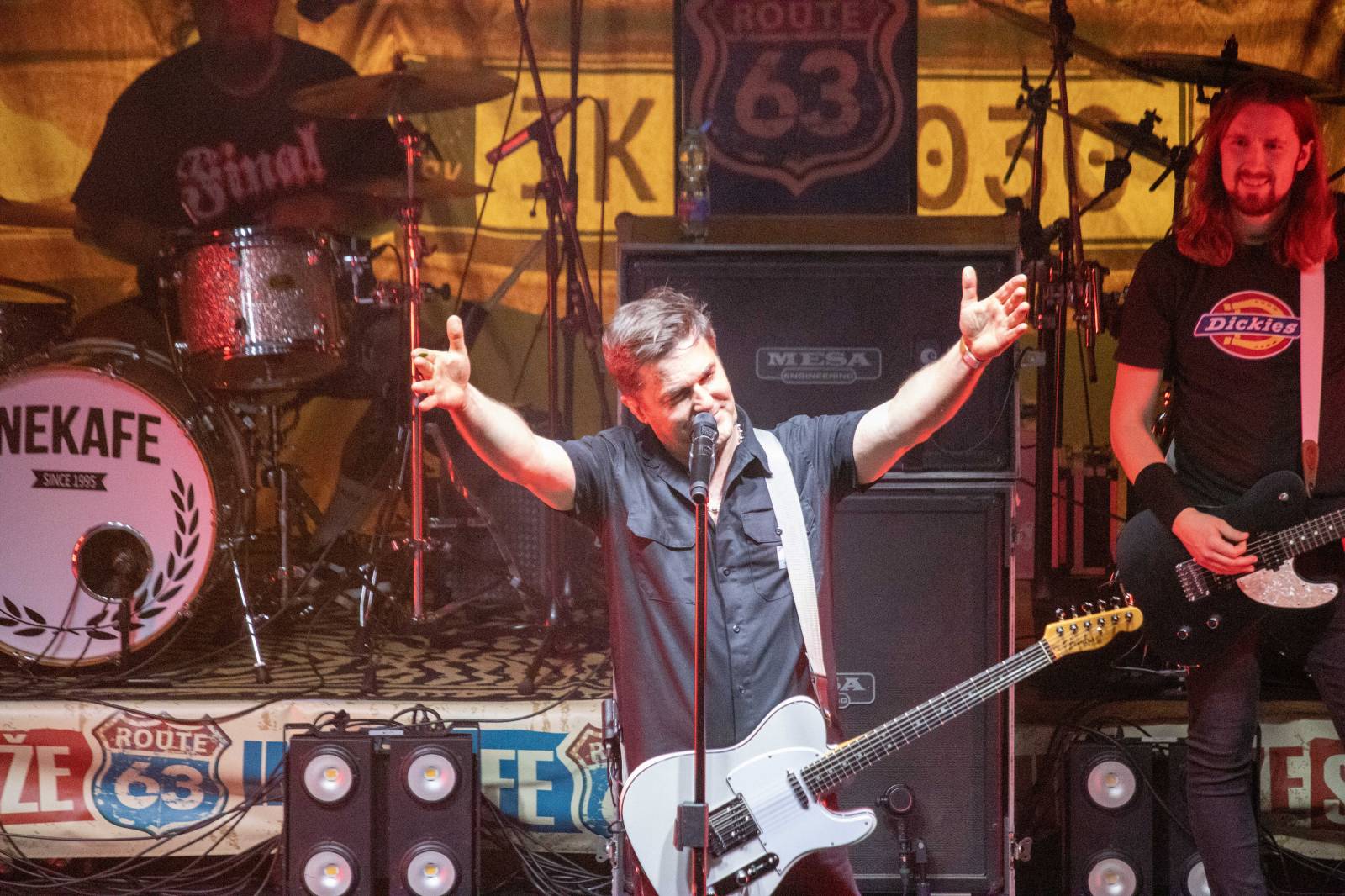 Inekafe a Horkýže slíže vyrazili na Route 66. V Českých Budějovicích si připili vlastním rumem