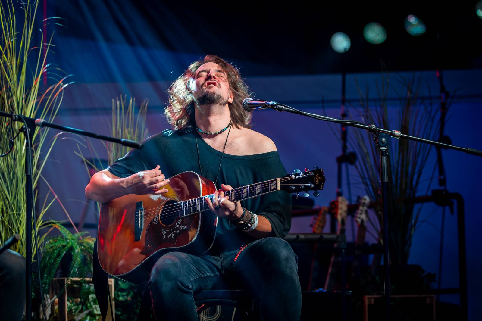 Žebřík ozdobili exkluzivním koncertem Kamil Střihavka s Bárou Basikovou, Danem Bártou a Michalem Pavlíčkem