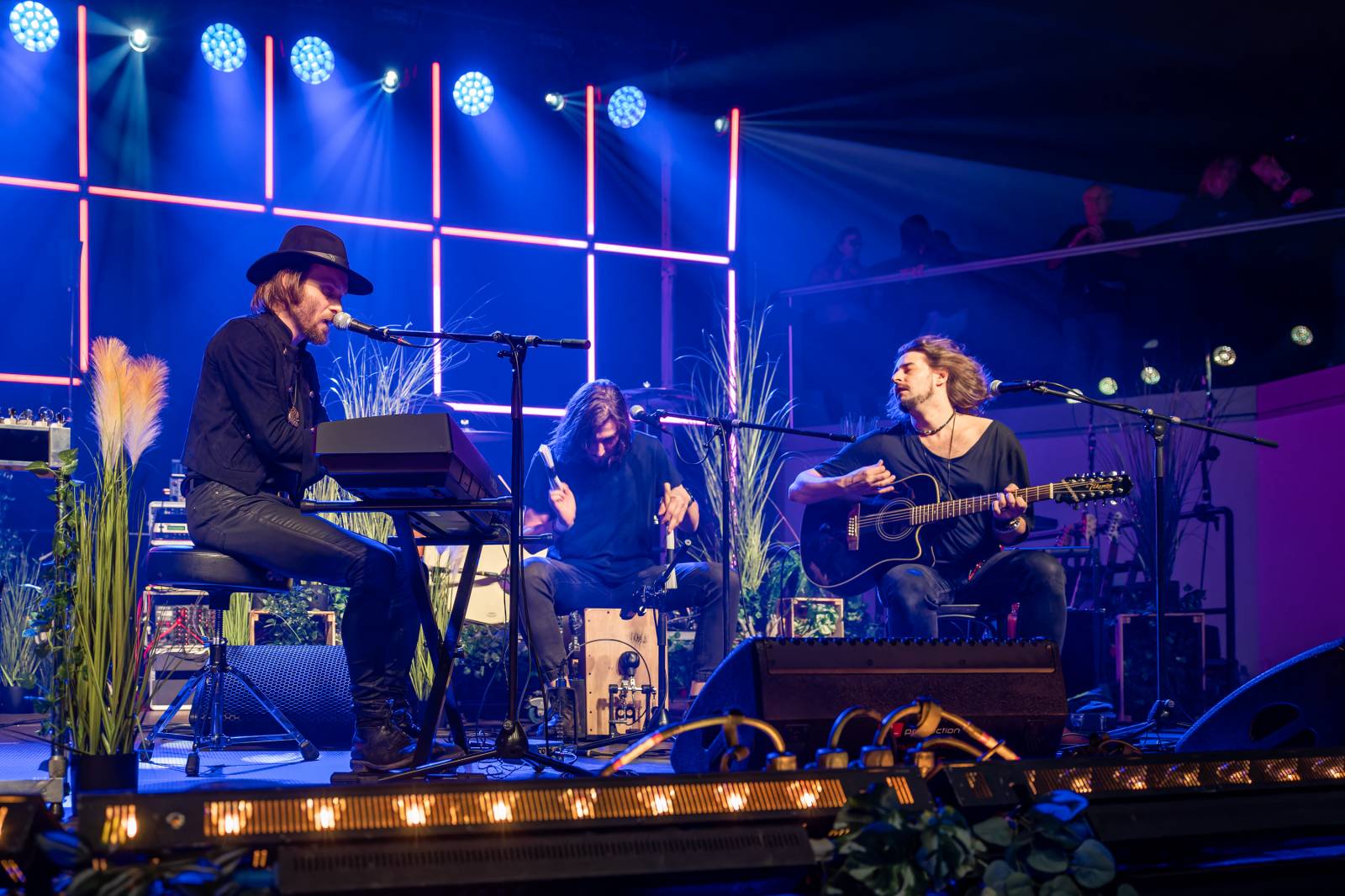 Žebřík ozdobili exkluzivním koncertem Kamil Střihavka s Bárou Basikovou, Danem Bártou a Michalem Pavlíčkem