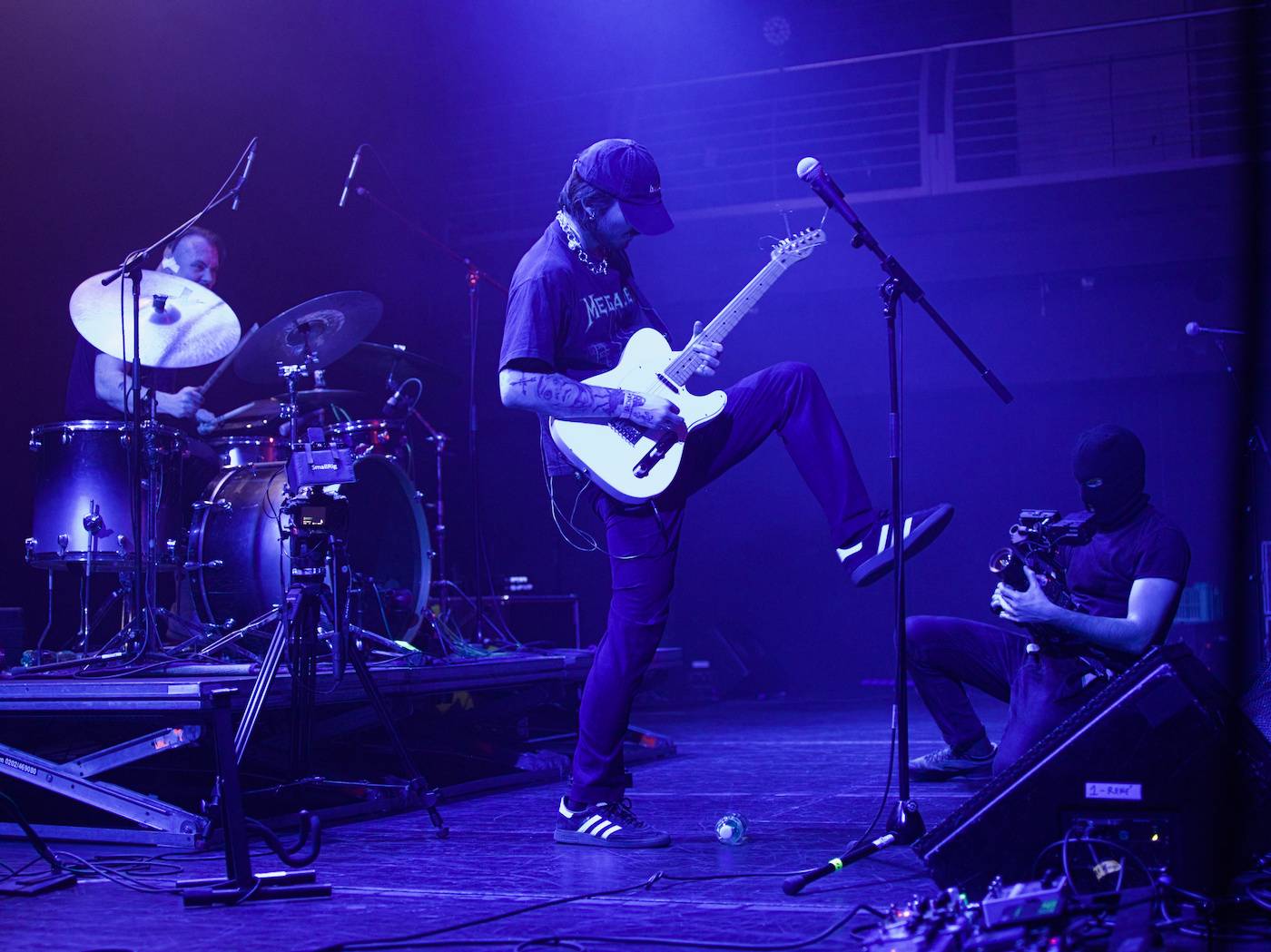 Post-punkoví Berlin Manson zavítali do Prahy, doprovodili je Vojdi