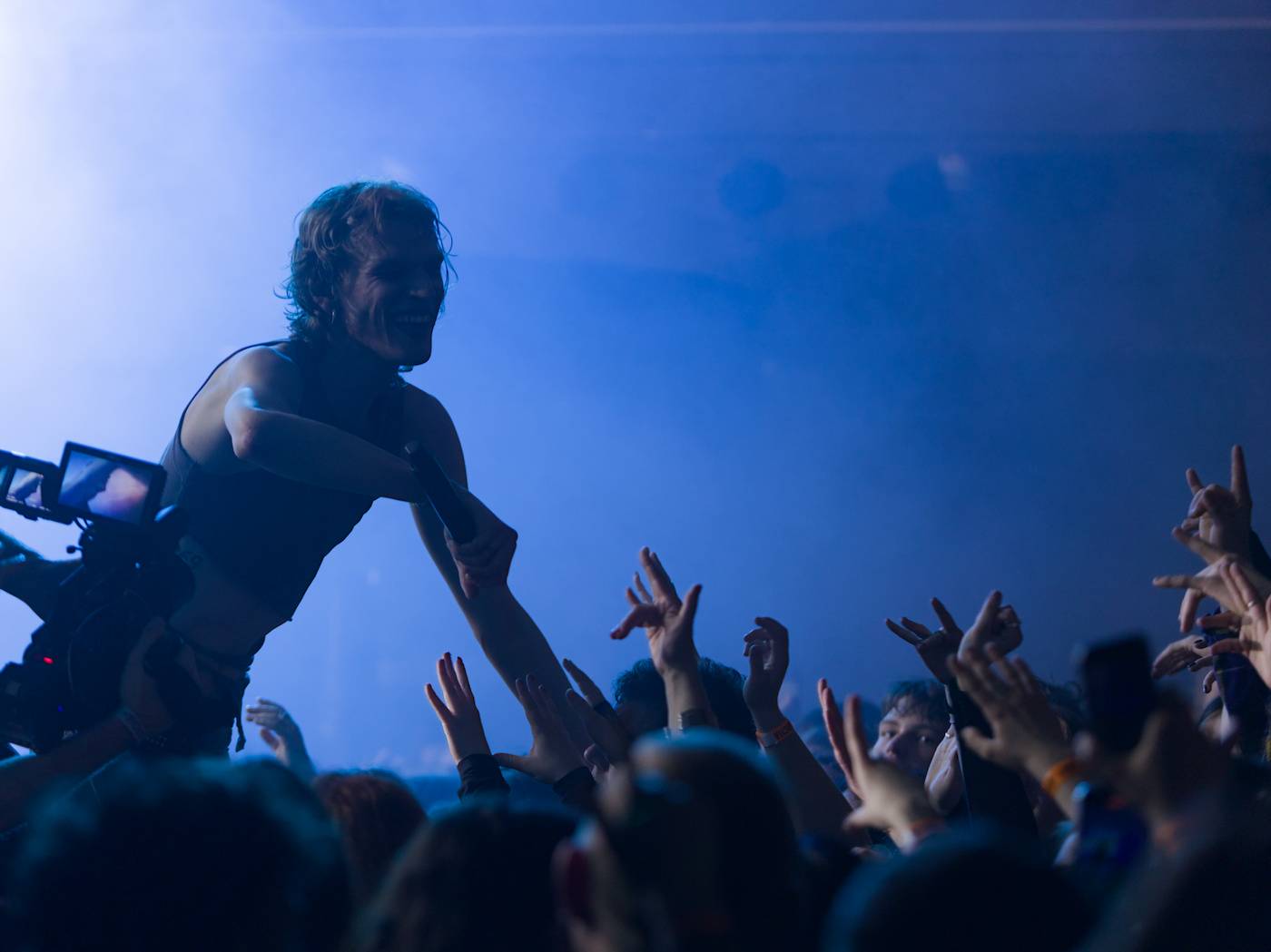 Post-punkoví Berlin Manson zavítali do Prahy, doprovodili je Vojdi