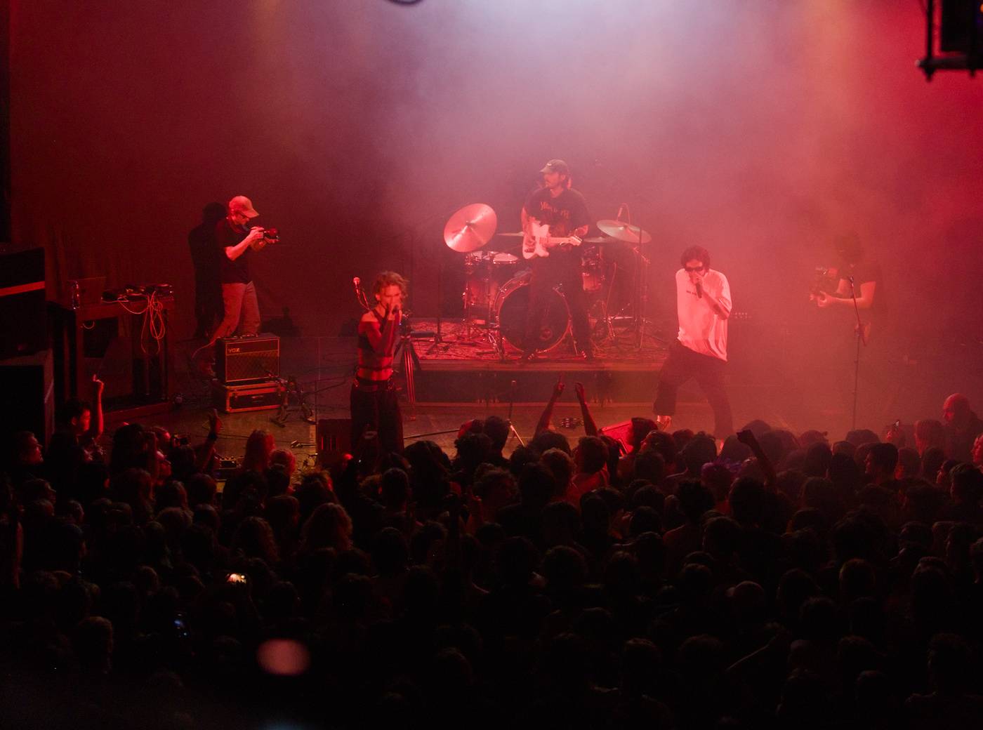 Post-punkoví Berlin Manson zavítali do Prahy, doprovodili je Vojdi