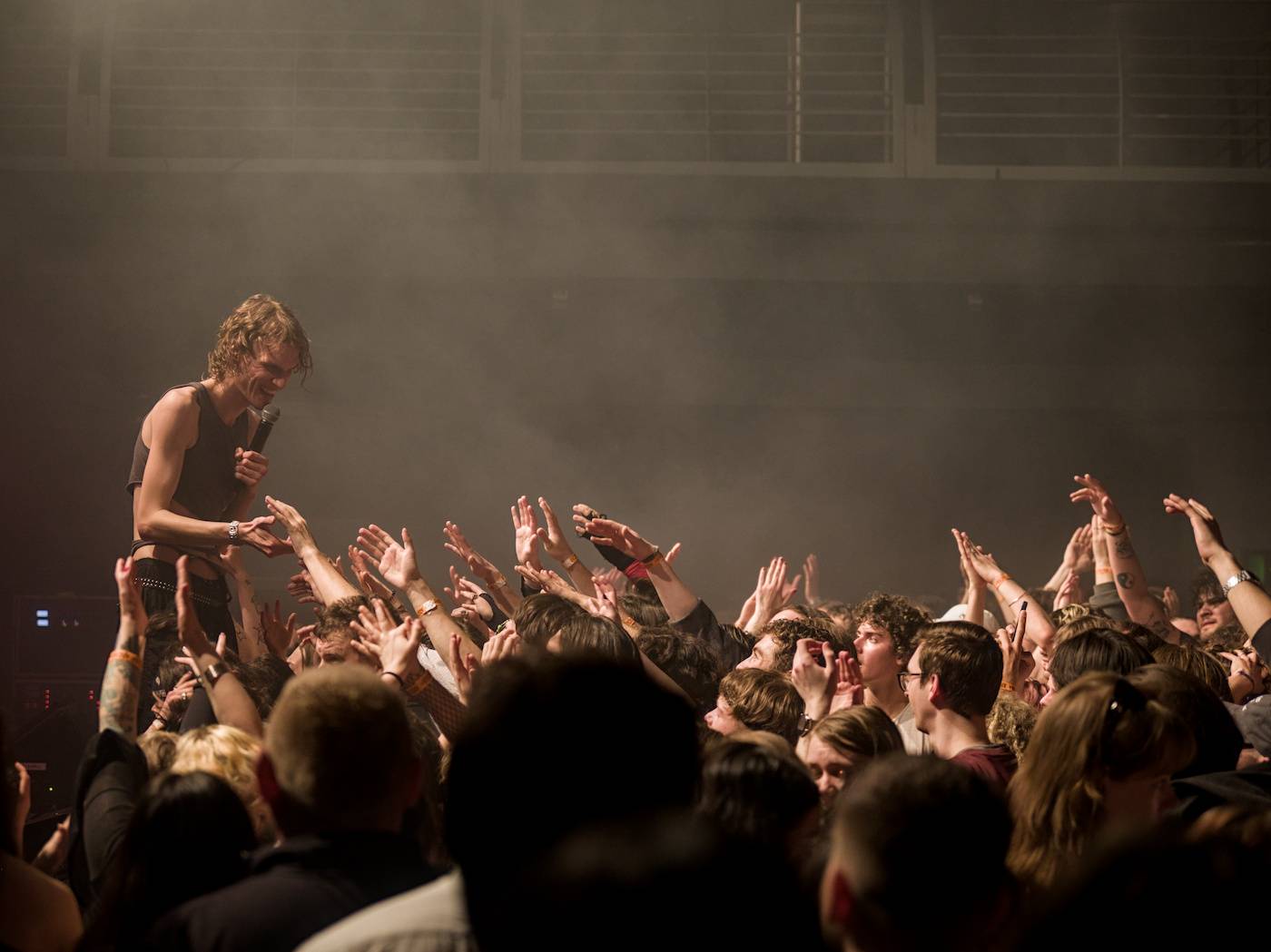 Post-punkoví Berlin Manson zavítali do Prahy, doprovodili je Vojdi