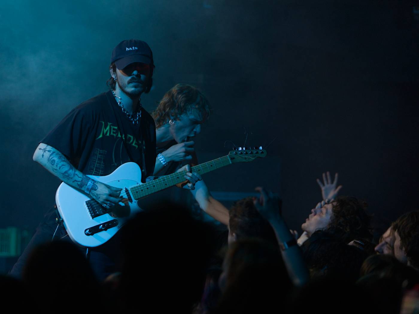 Post-punkoví Berlin Manson zavítali do Prahy, doprovodili je Vojdi