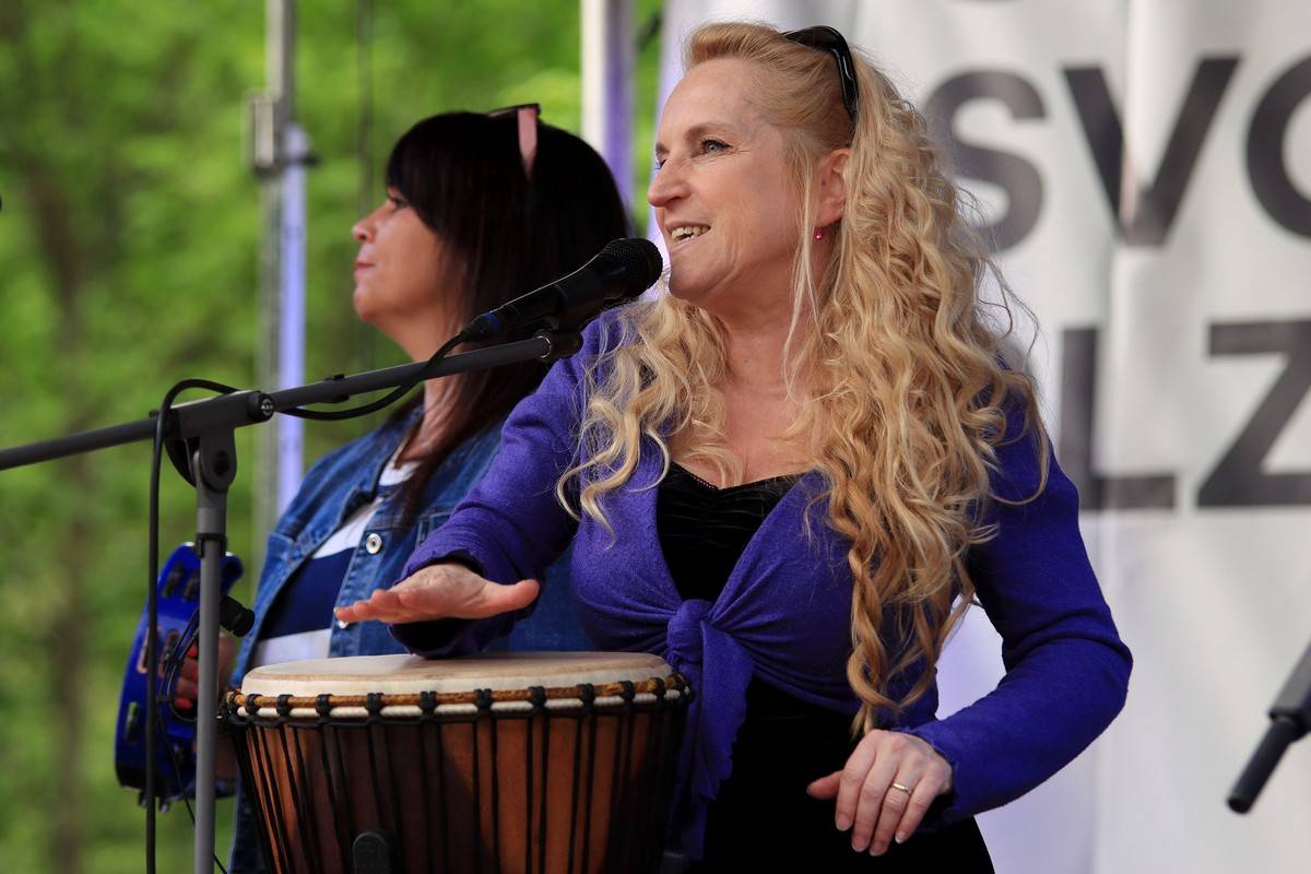 Anna K., Igor Orozovič, November 2nd a další slavili v Plzni osmdesát let svobody