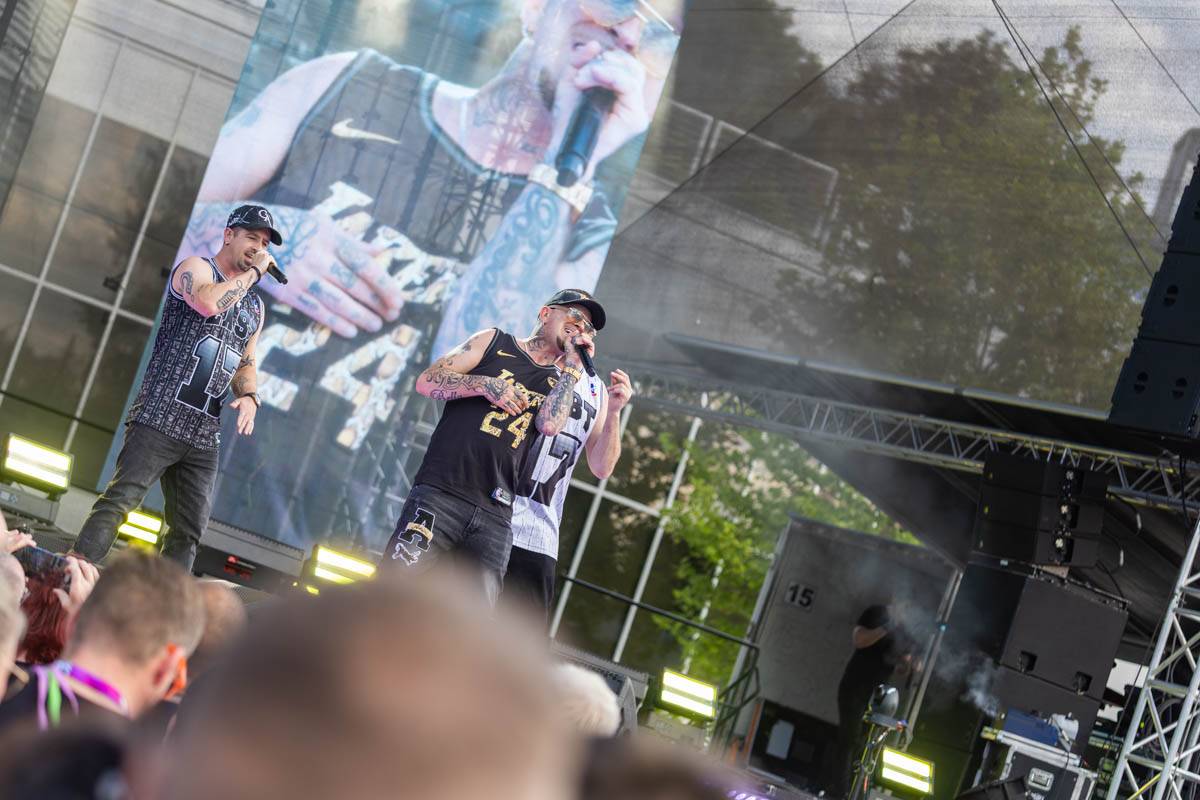 Praha se vrátila do devadesátek. Na pódiu se vystřídali O-Zone, Fun Factory, Masterboy, Rozalla i Bomfunk MC's