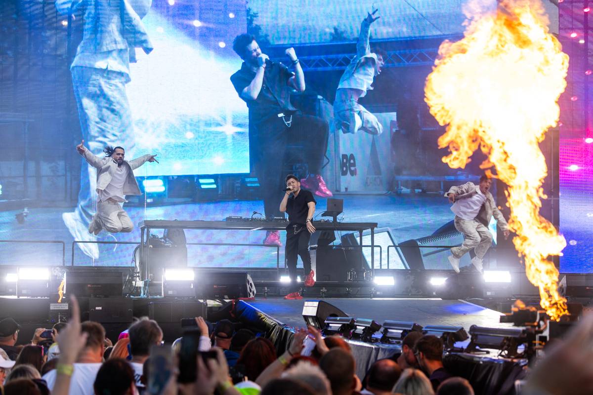 Praha se vrátila do devadesátek. Na pódiu se vystřídali O-Zone, Fun Factory, Masterboy, Rozalla i Bomfunk MC's