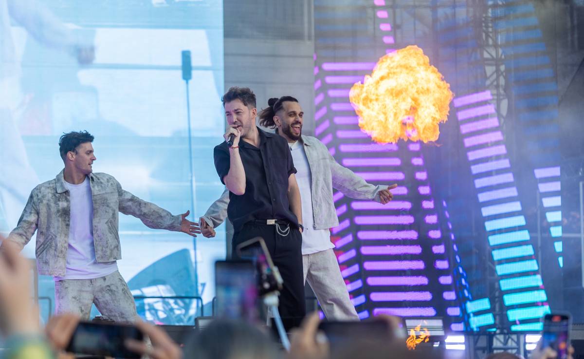 Praha se vrátila do devadesátek. Na pódiu se vystřídali O-Zone, Fun Factory, Masterboy, Rozalla i Bomfunk MC's