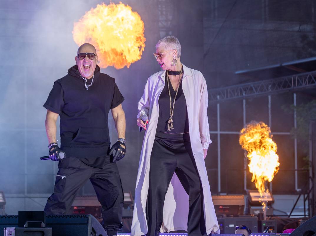 Praha se vrátila do devadesátek. Na pódiu se vystřídali O-Zone, Fun Factory, Masterboy, Rozalla i Bomfunk MC's