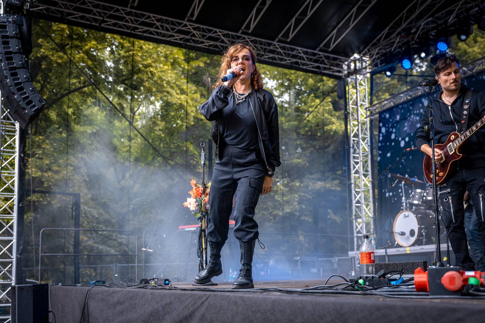 Mezi ploty, den druhý: Ani déšť nezkazil dobrou náladu. Zahráli Olympic, Aneta Langerová, Marta Jandová i Michal Hrůza