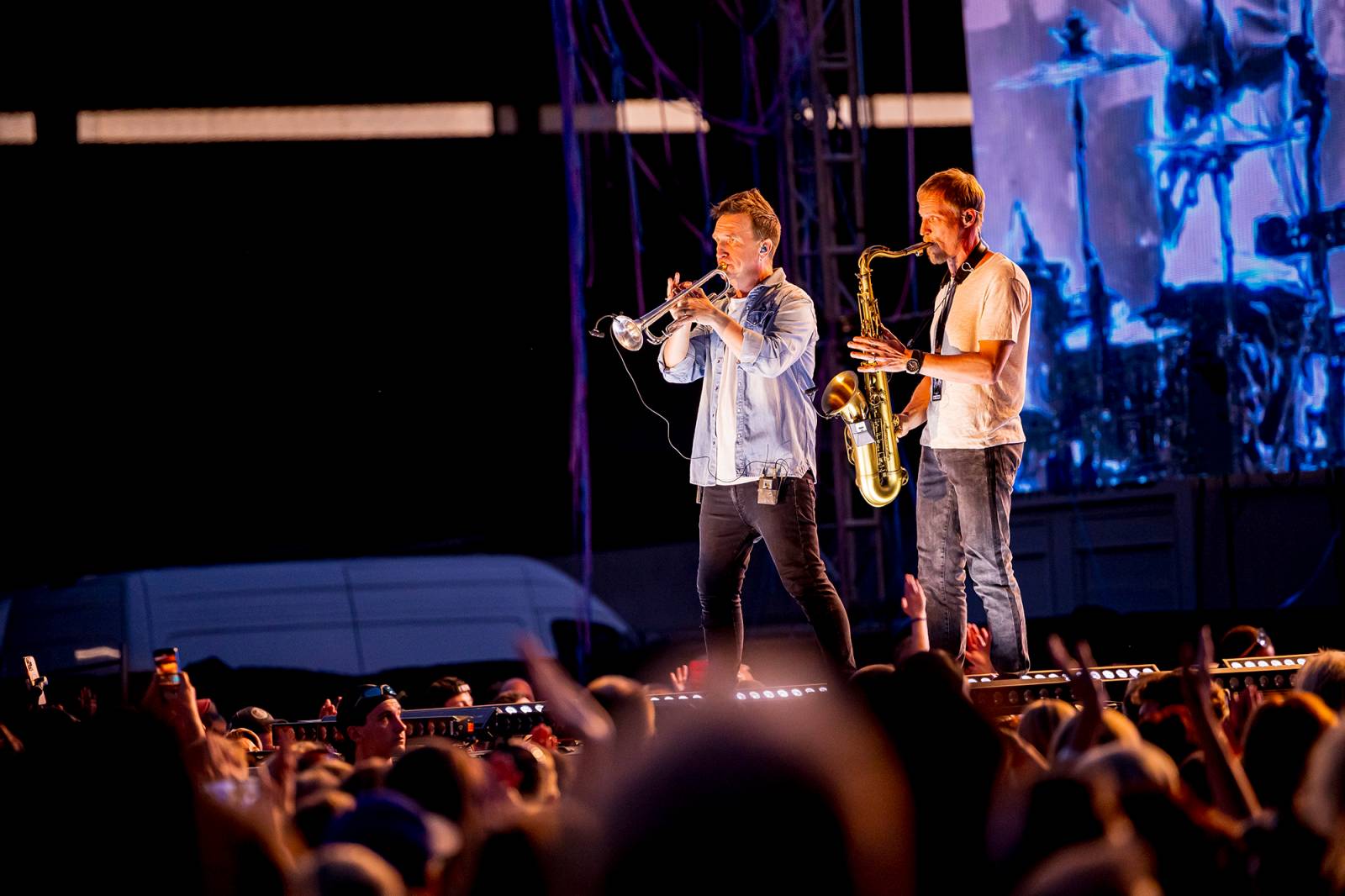 Chinaski zakončili v Brně oslavy třiceti let, doprovodili je bývalí členové i syn Pavla Grohmana